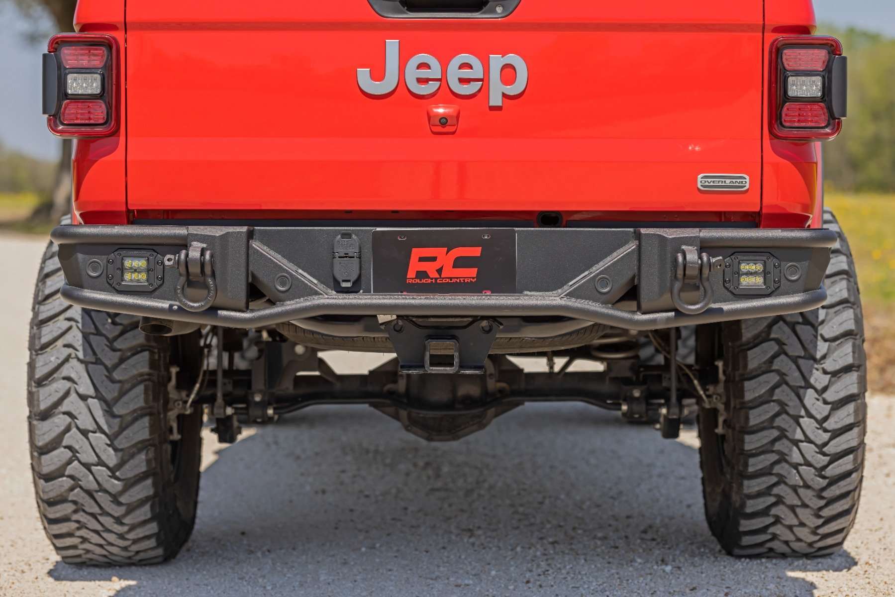 Rear Bumper Tubular Jeep Gladiator Jt 4wd 2020 2022 Rough Country 3725