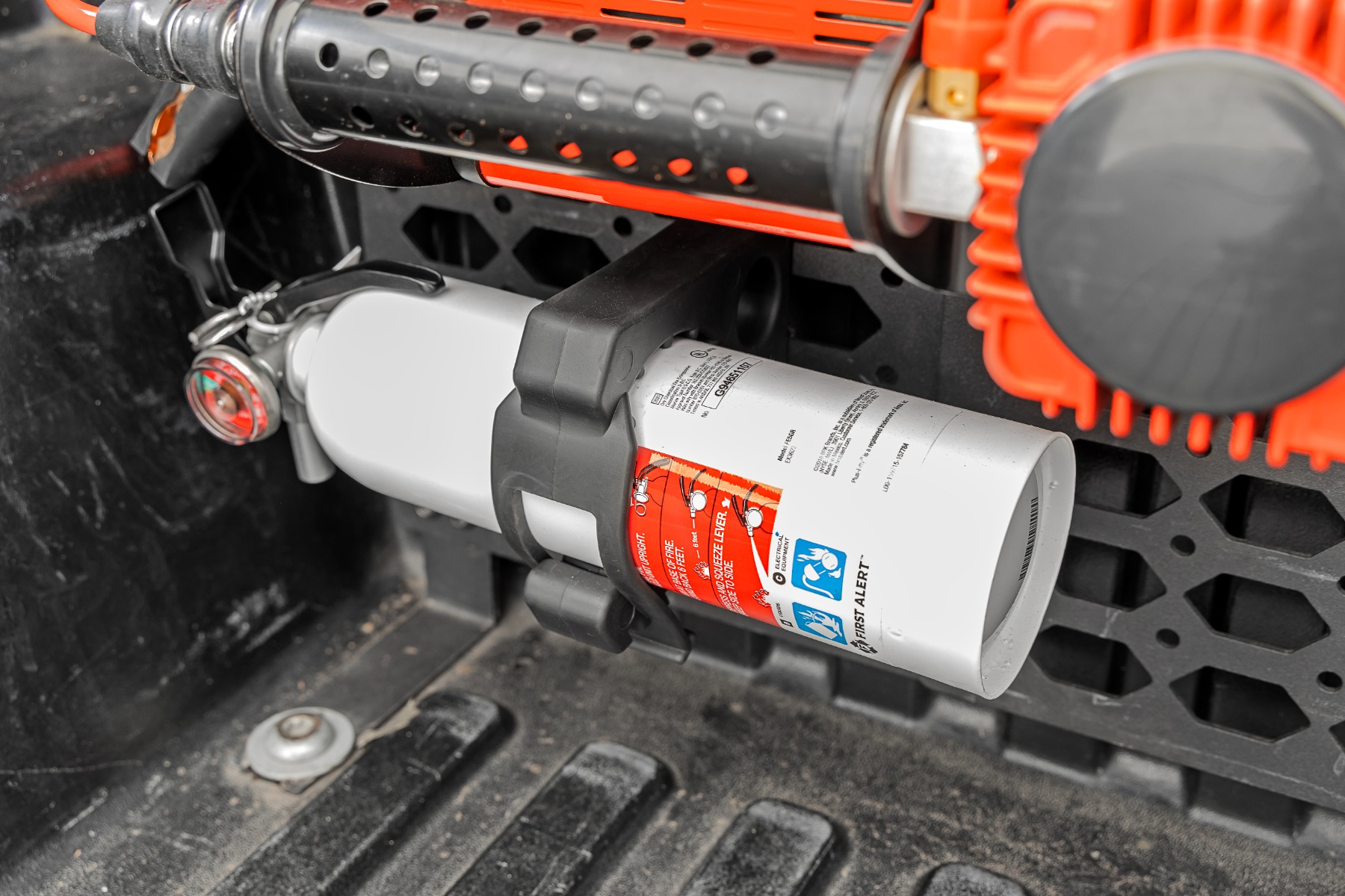 Rubber Molle Panel Clamp Kit Universal 2.5" 9.5" 2Clamps