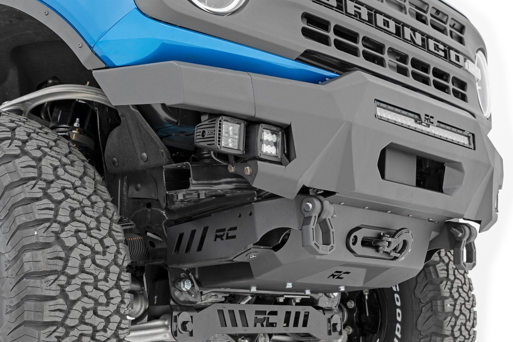 2021-2023 Bronco Rough Country High Clearance Front Bumper Review