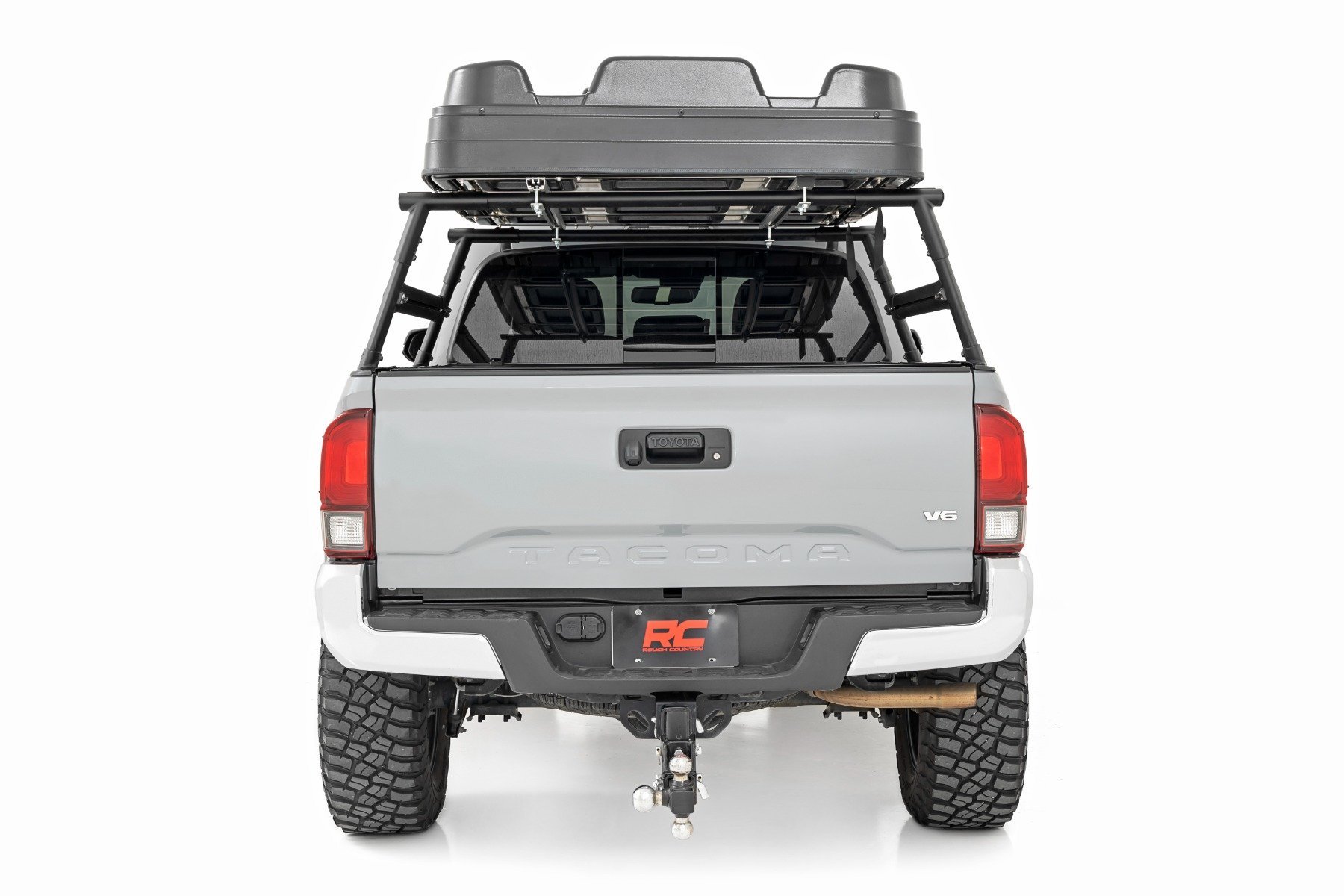 Bed Rack Aluminum Toyota Tacoma 2WD 4WD 2005 2023 Rough Country