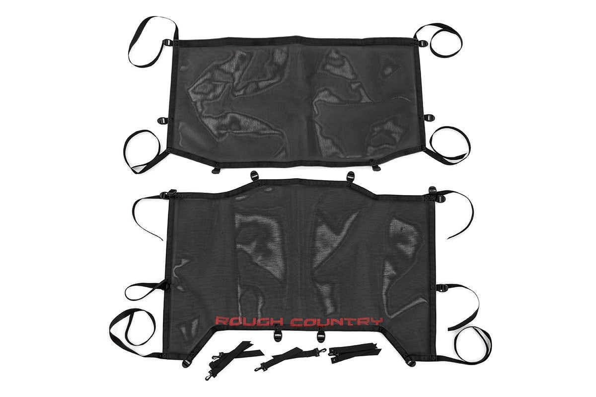 Mesh Bikini Top Plus Jeep Wrangler JL 4WD 2018 2024 Rough