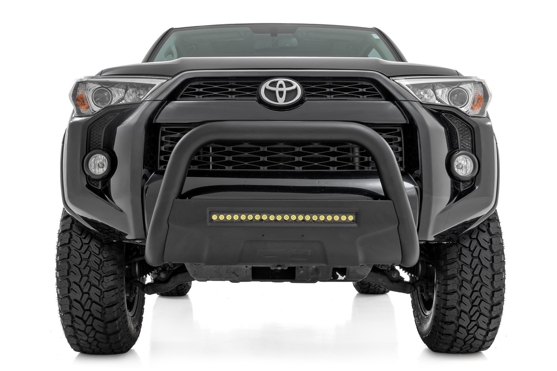 Black LED Bull Bar | Toyota 4Runner 2WD/4WD (2010-2024) | Rough Country