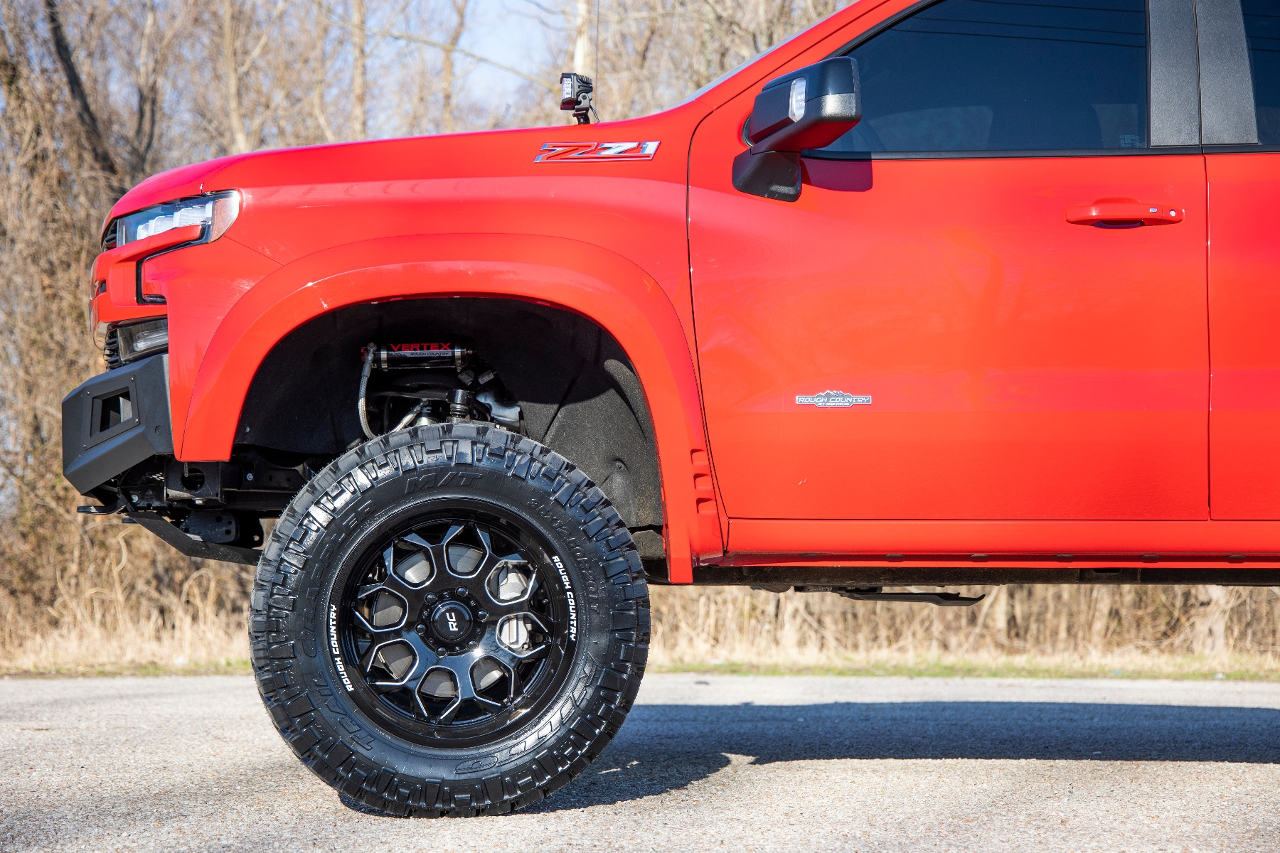 Rough Country 96 Series Wheel | One-Piece | Gloss Black