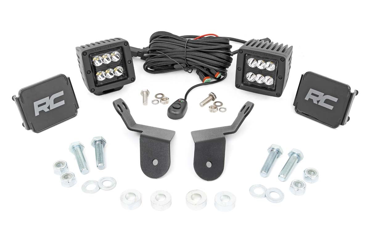 Honda Dual LED Cube Kit | Honda Pioneer 1000/1000-5 | Rough Country