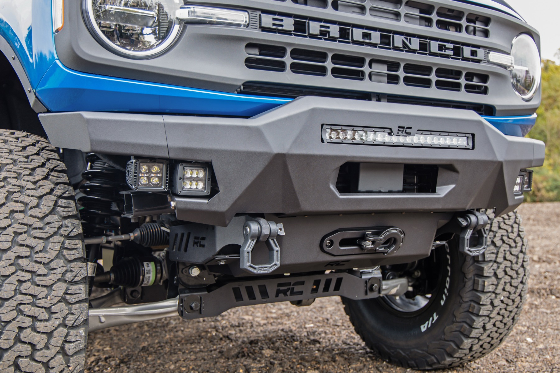 2021-2023 Bronco Rough Country High Clearance Front Bumper Review