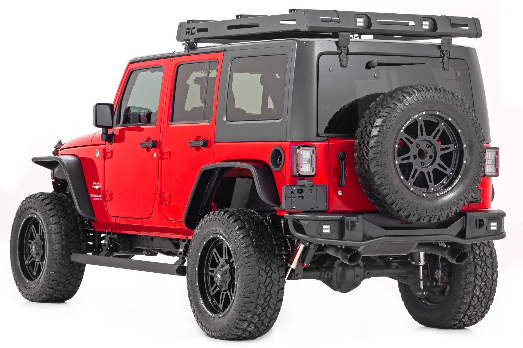 Power Running Boards Dual Electric Motor 4 Door Jeep