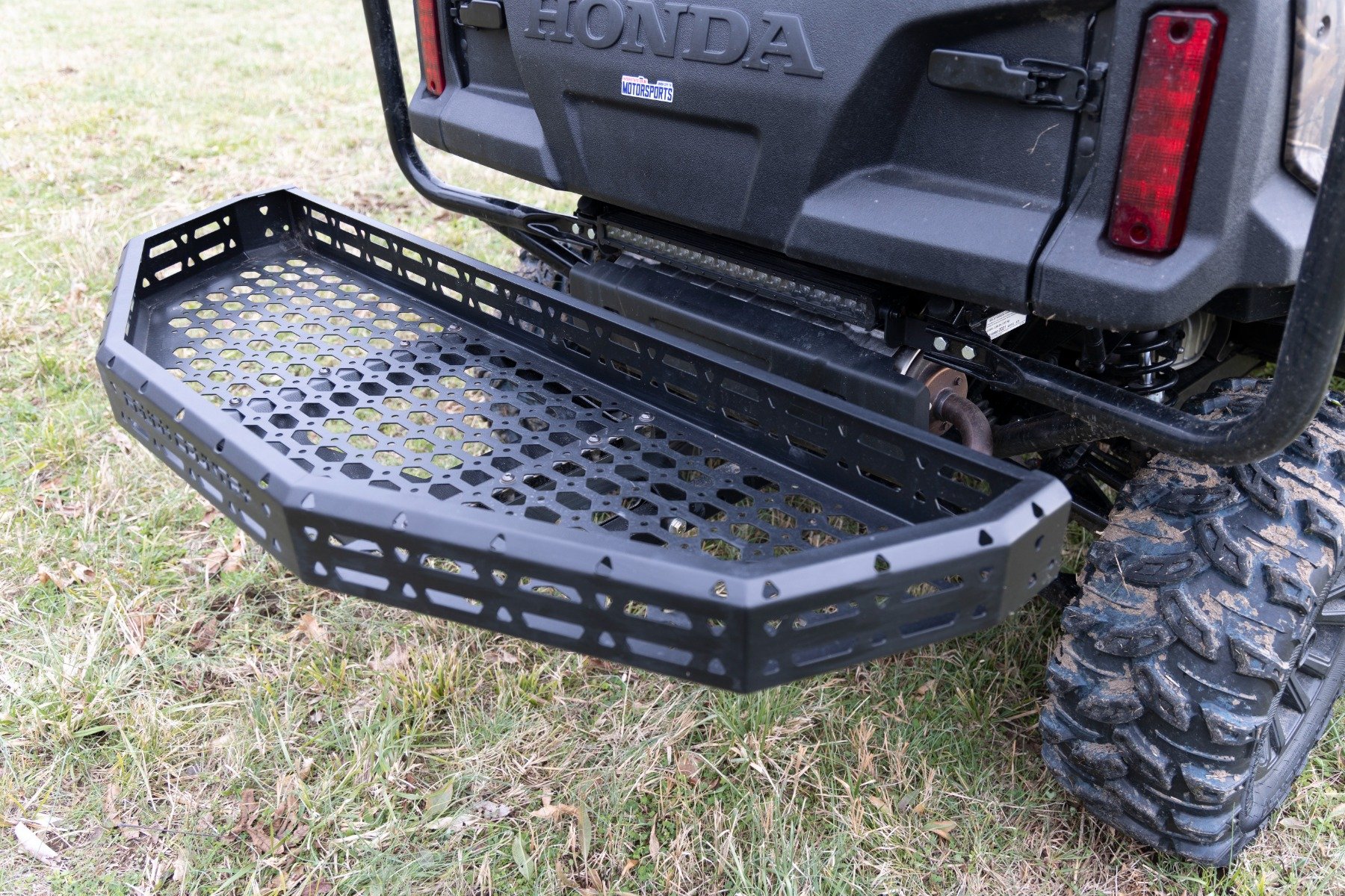 swing out hitch rack