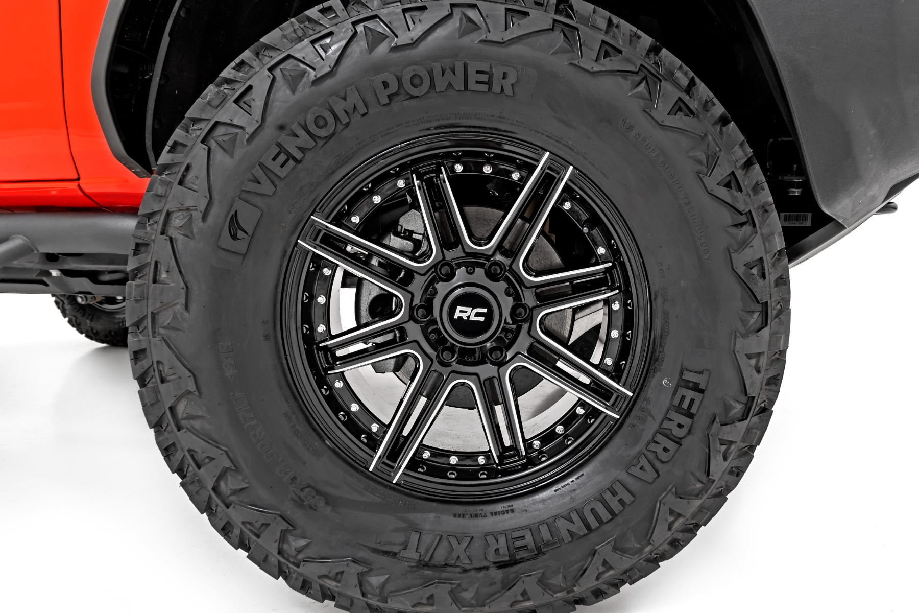 Rough Country 88 Series Wheel | One-Piece | Gloss Black | 22x10 | 8x6.5 ...