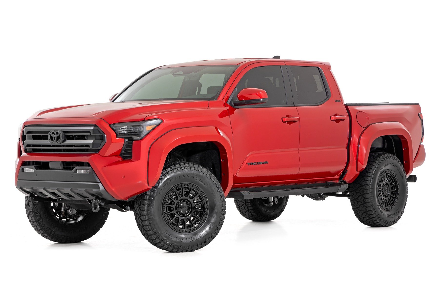 HD2 Aluminum Running Boards | Double Cab | Toyota Tacoma 2WD/4WD (2024)