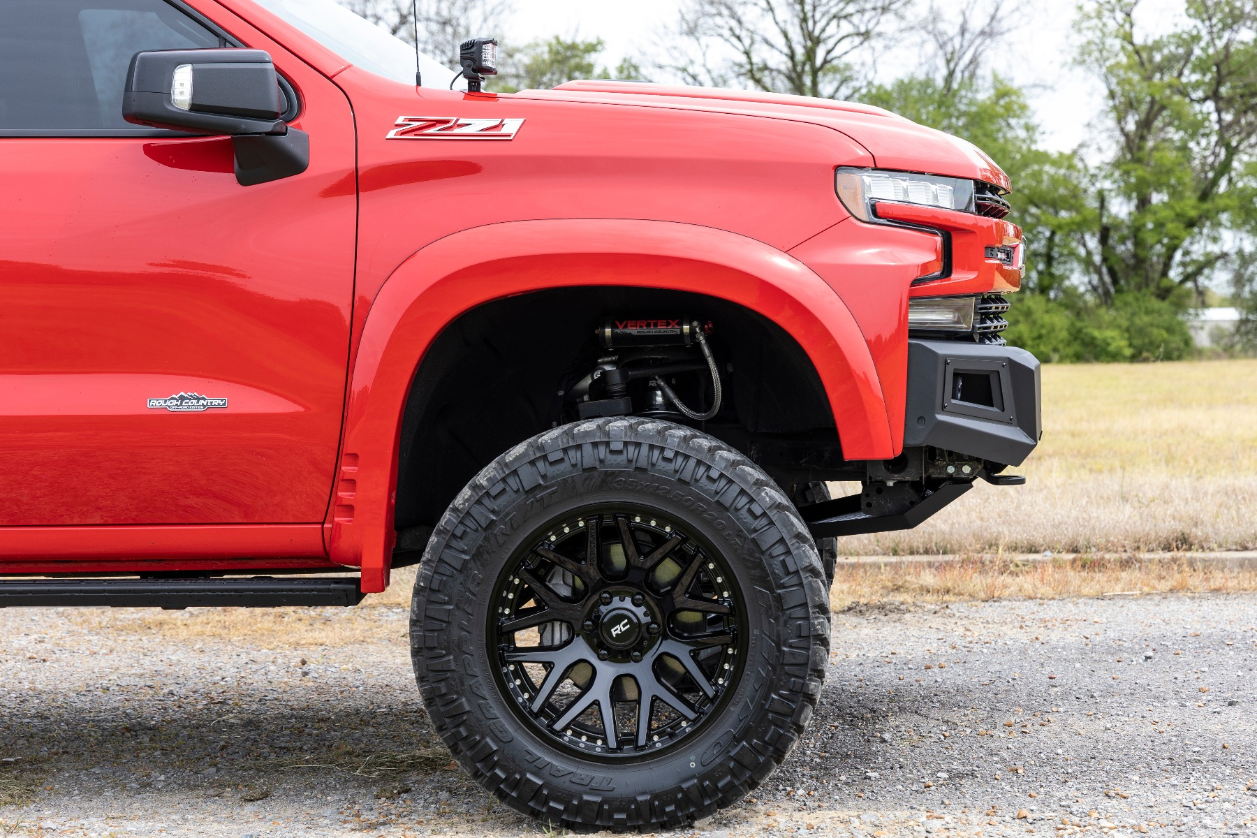 High Clearance Front Bumper | LED Lights & Skid Plate | Chevy Silverado ...