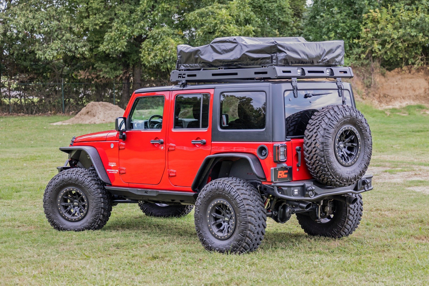 Rock Sliders | Heavy Duty l 4-Door | Jeep Wrangler Unlimited (07-18 ...