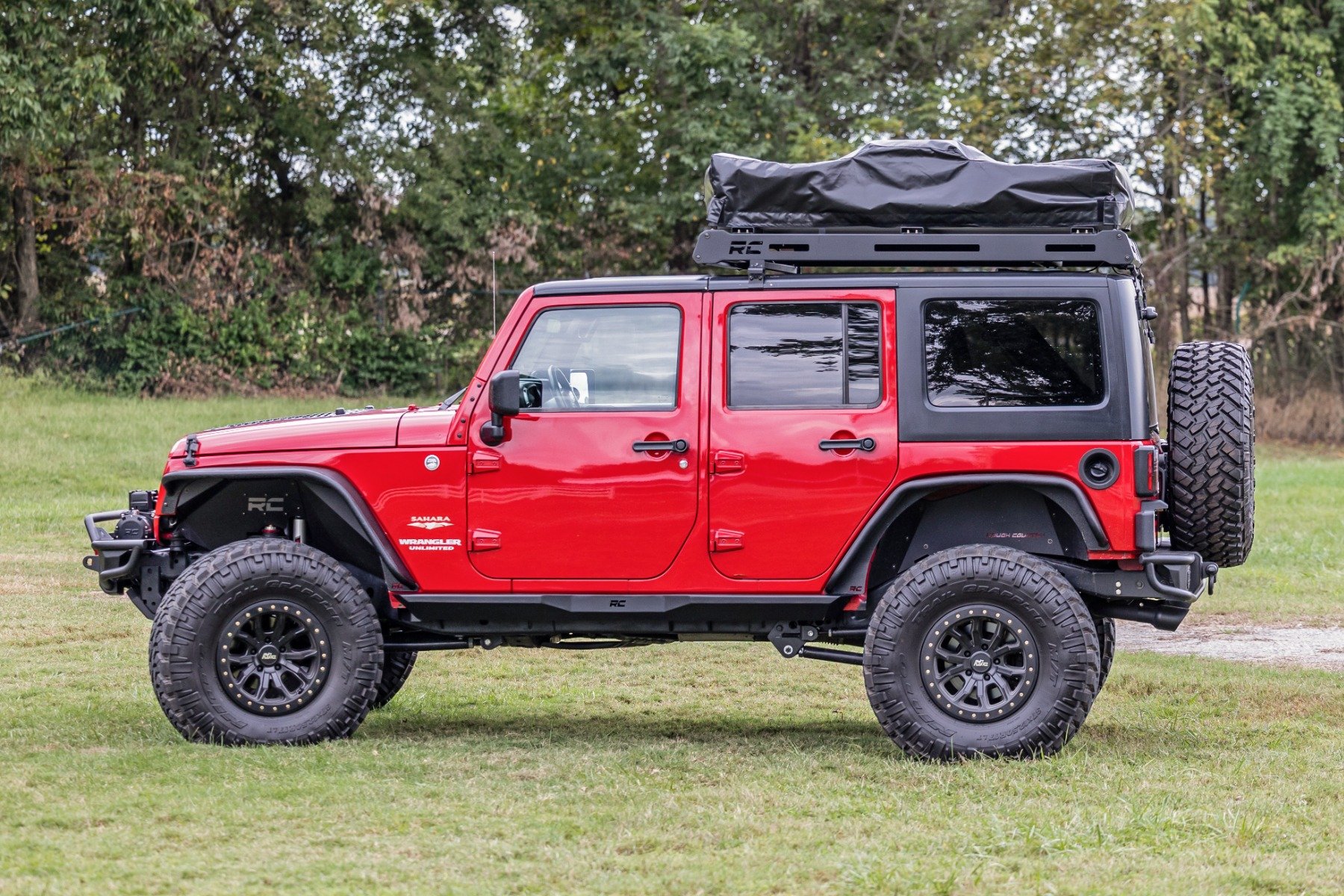 Rock Sliders | Heavy Duty l 4-Door | Jeep Wrangler Unlimited (07-18 ...