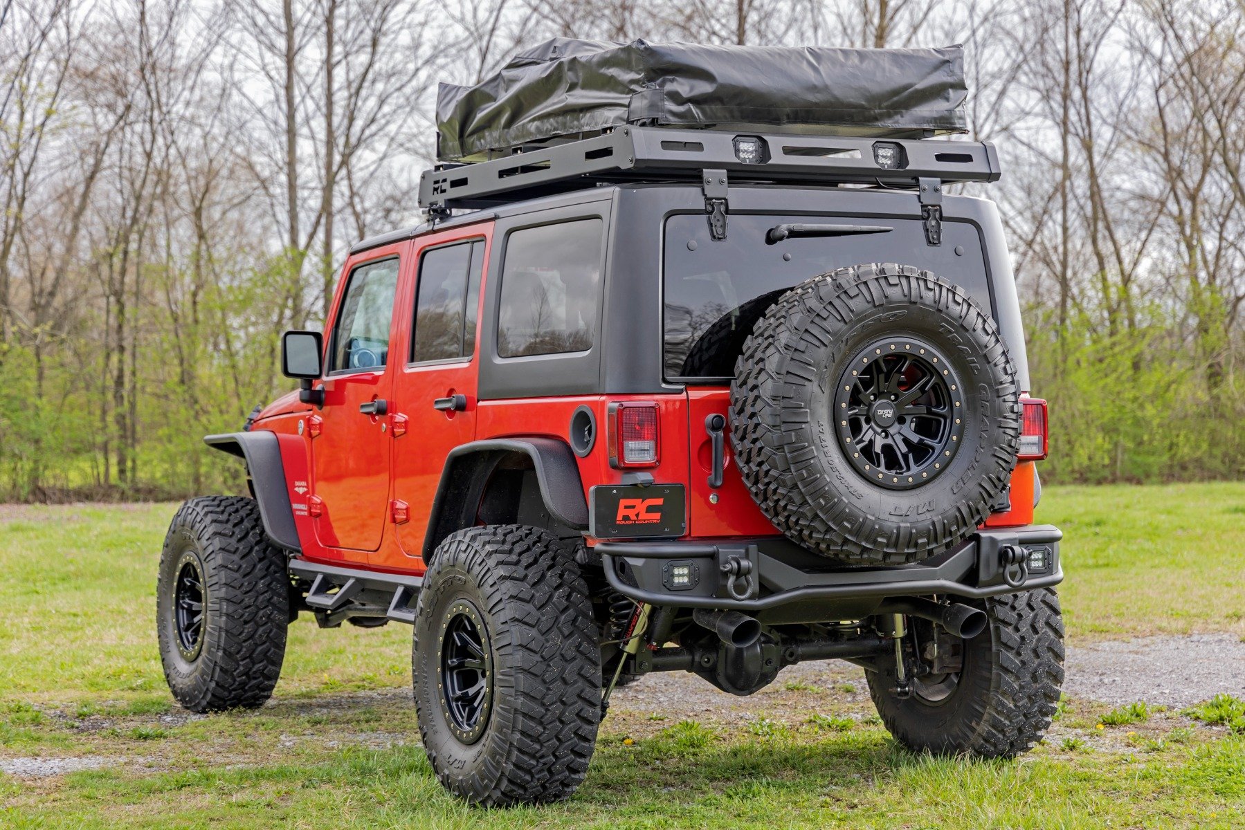 Rear Bumper | Tubular | Jeep Wrangler JK (2007-2018) | Rough Country