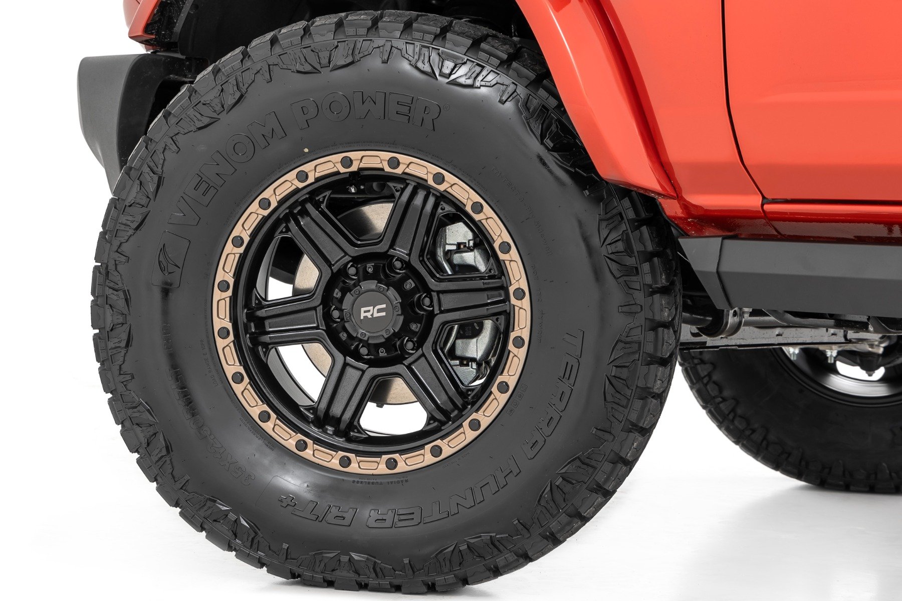 Rough Country 79 Series Wheel | One-Piece | Semi Gloss Black