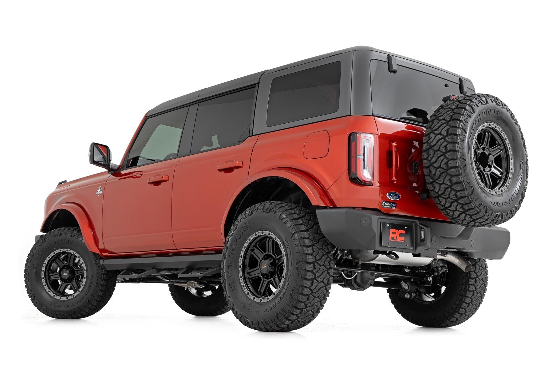 Rough Country 79 Series Wheel | One-Piece | Semi Gloss Black