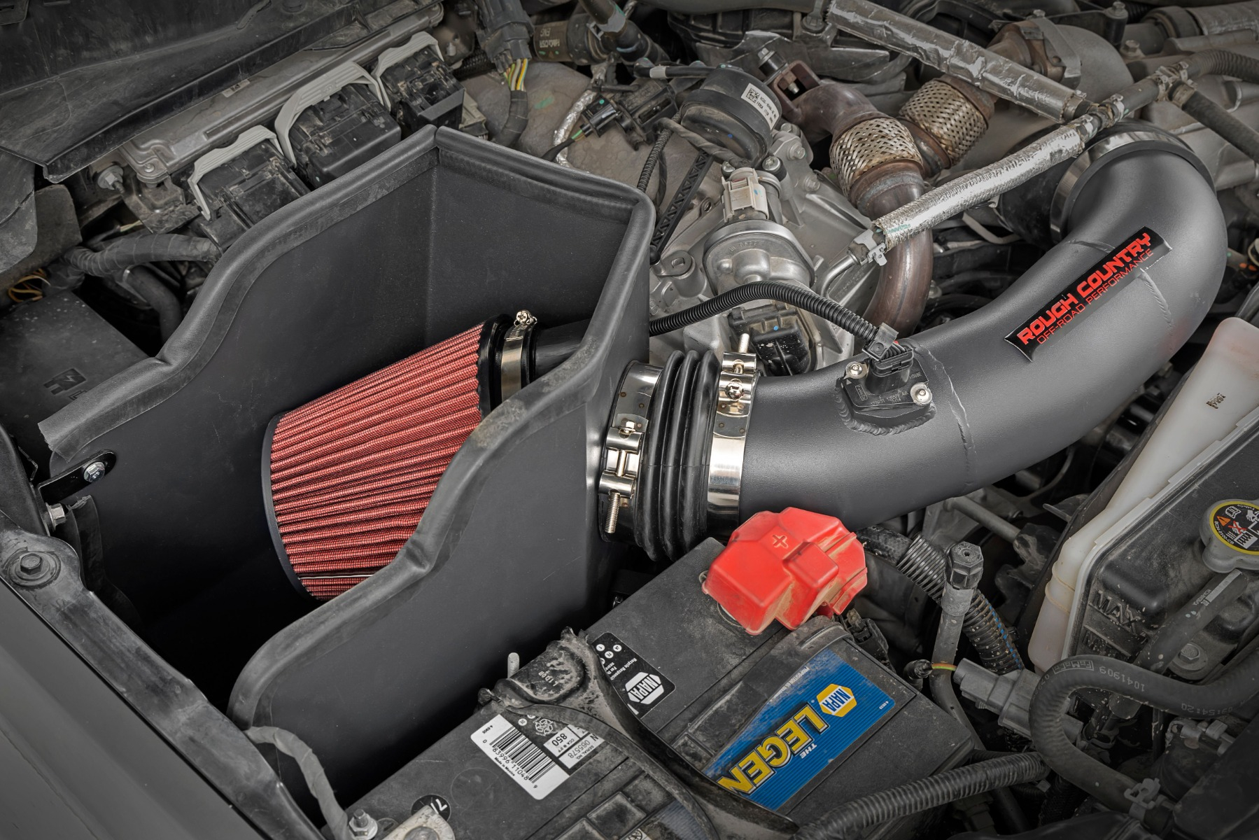 Rough Country 6.7L Cold Air Intake Ford Super Duty 4WD (17-20) Rough  Country