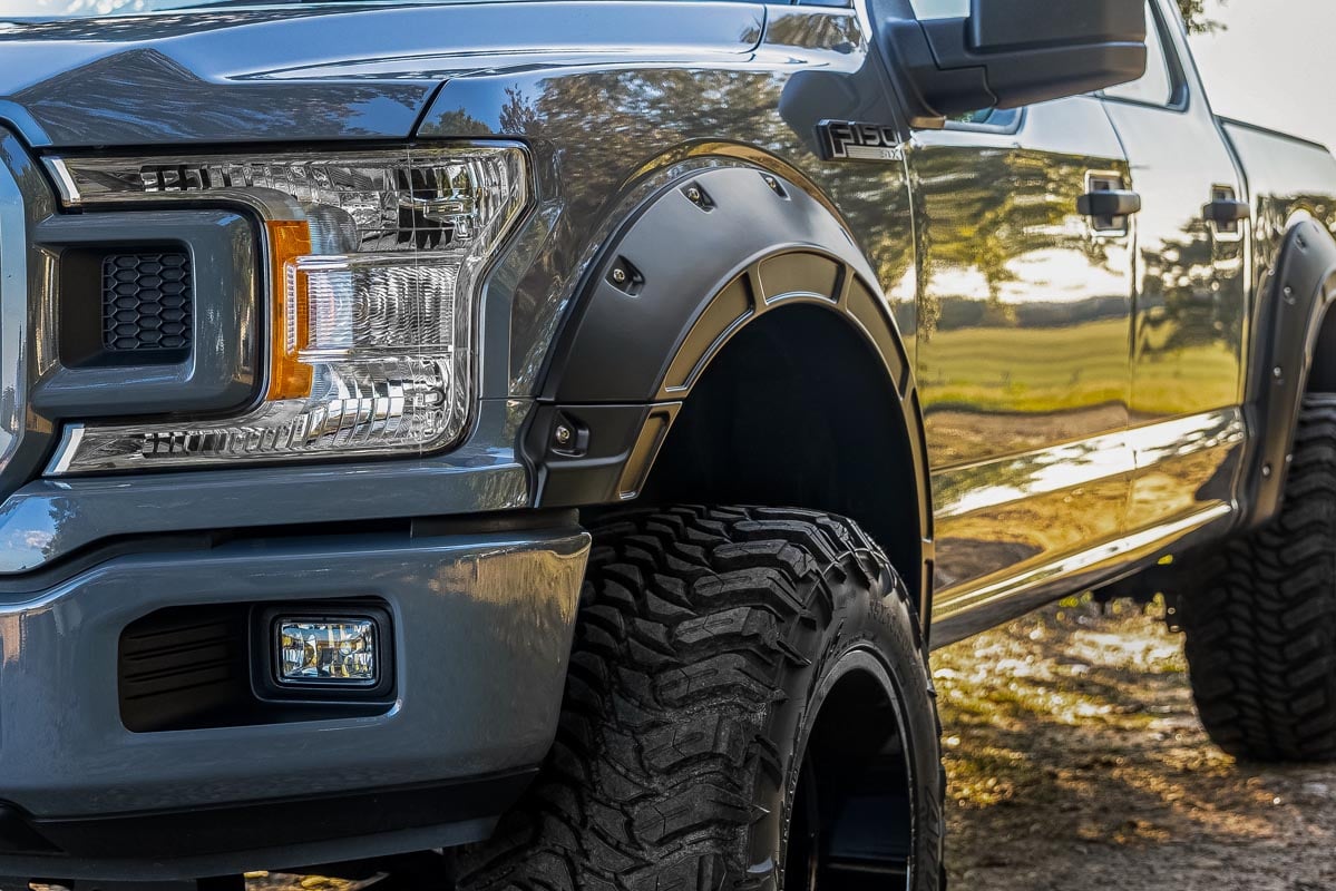 Fender Flares Defender G1 Absolute Black Ford F 150 2WD 4WD 2015 2020
