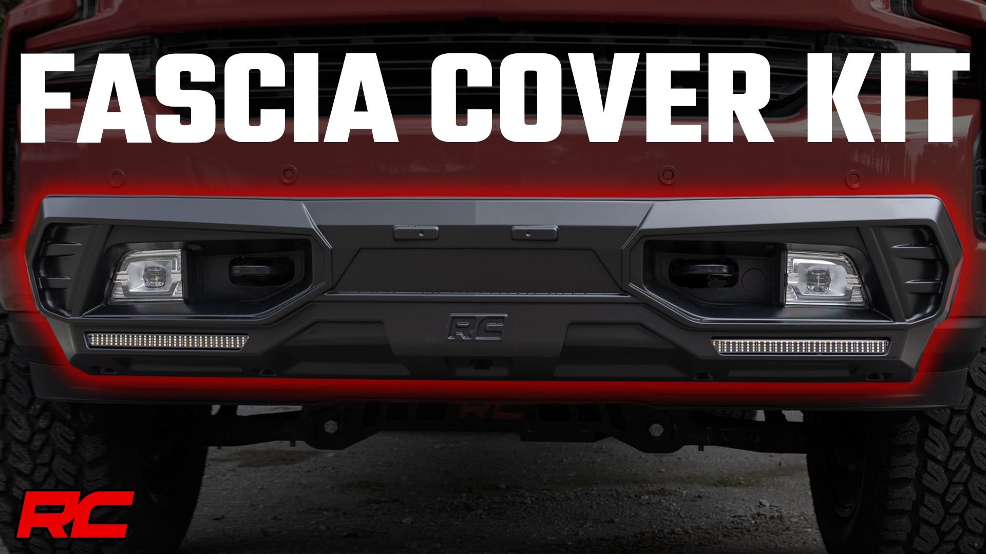 Front Bumper Fascia Cover Kit - Rough Country