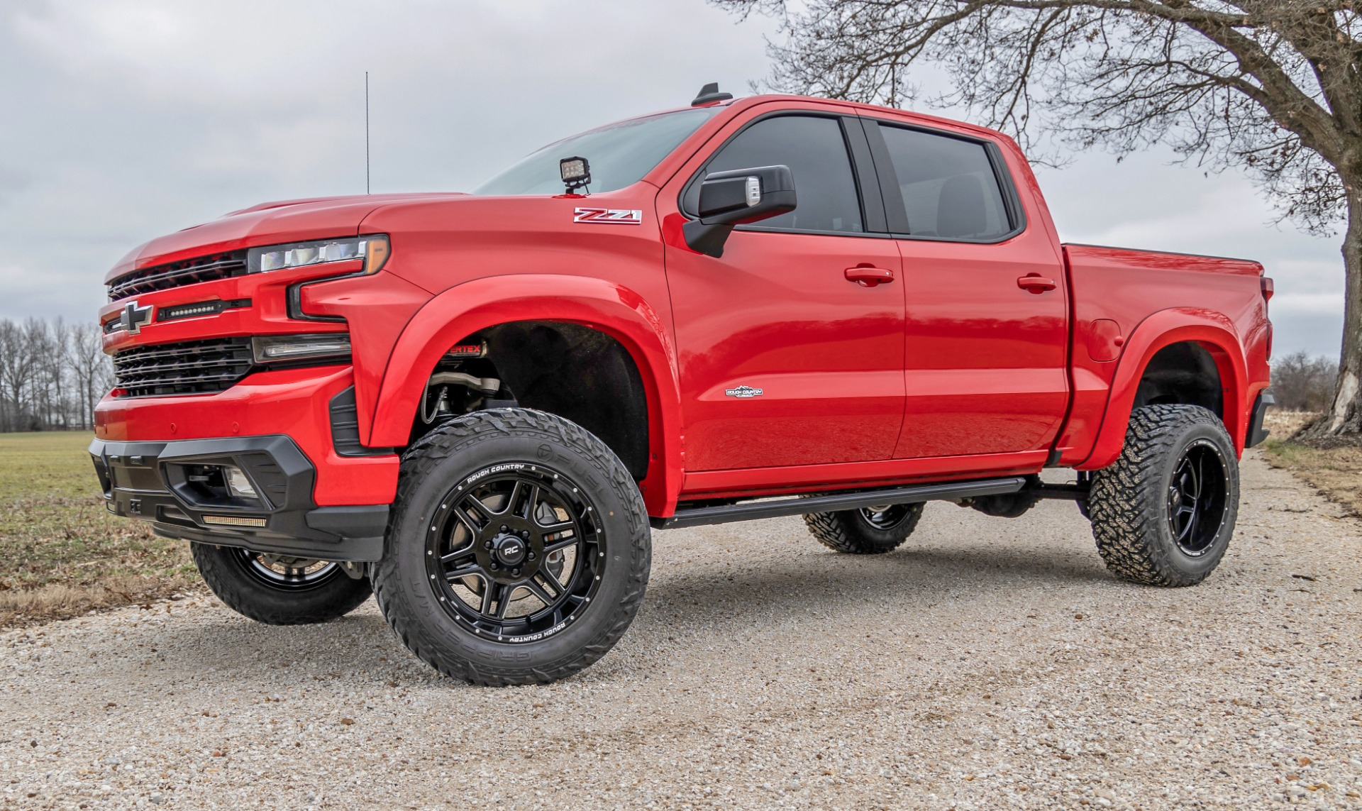 Rough Country 92 Series Wheel | Machined One-Piece | Gloss Black