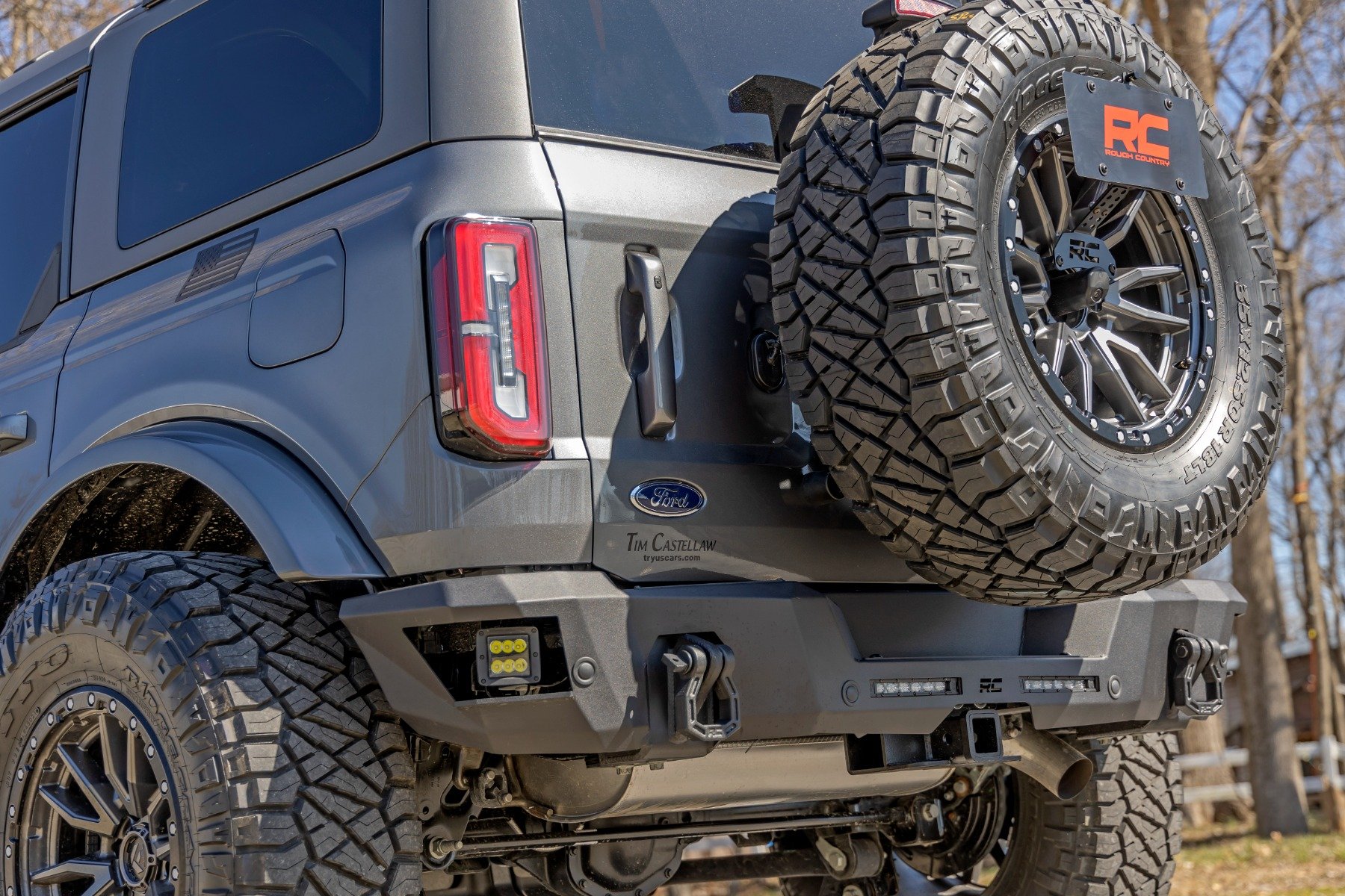 Ford bronco rear clearance bumpers aftermarket