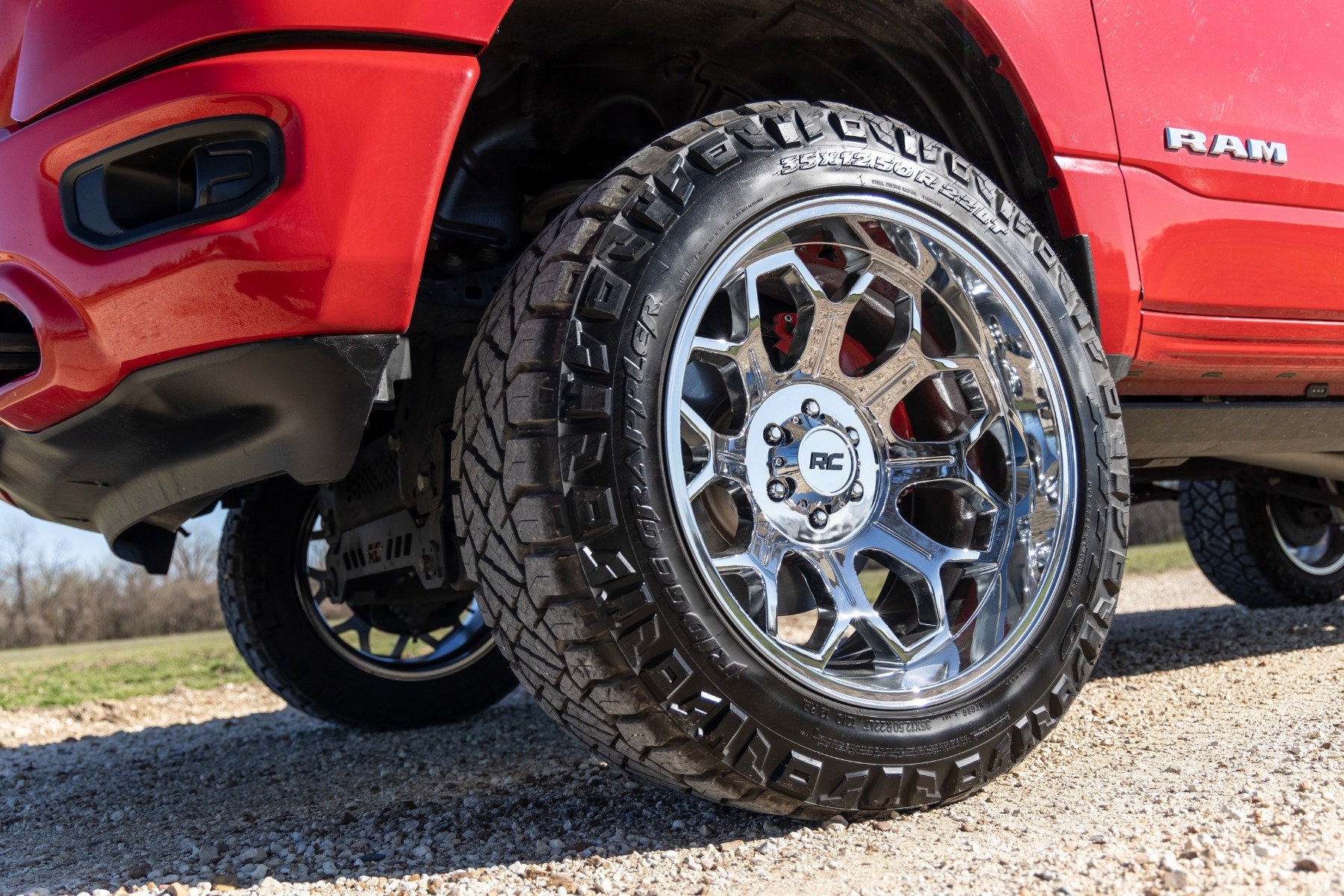 Rough Country 77 Series Wheel | One-Piece |Chrome | 22x12 Rough Country 77 Series Wheel | One-Piece |Chrome | 22x12