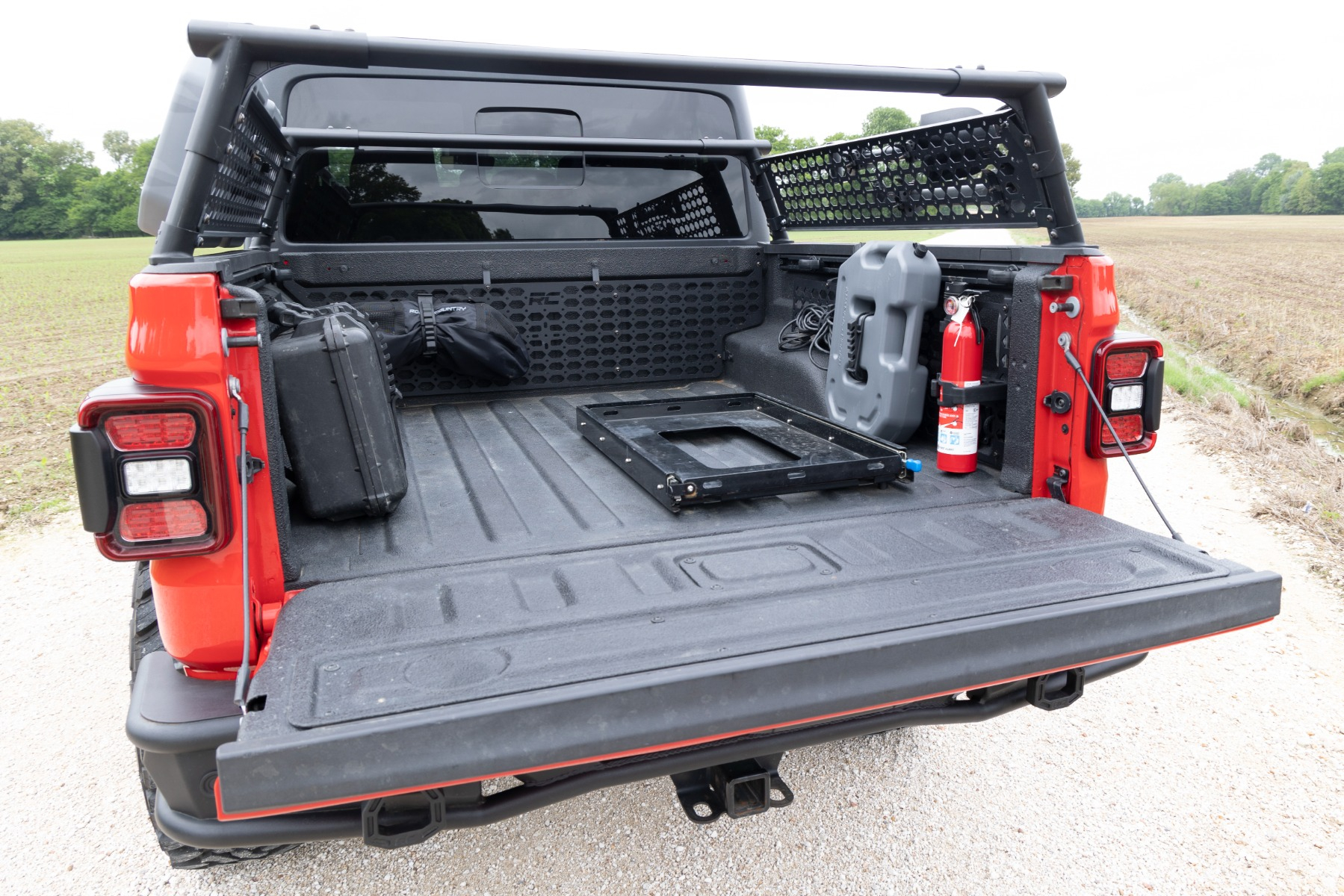 Rubber Molle Panel Clamp Kit Universal 1/2" 4 1/2" 2Clamps