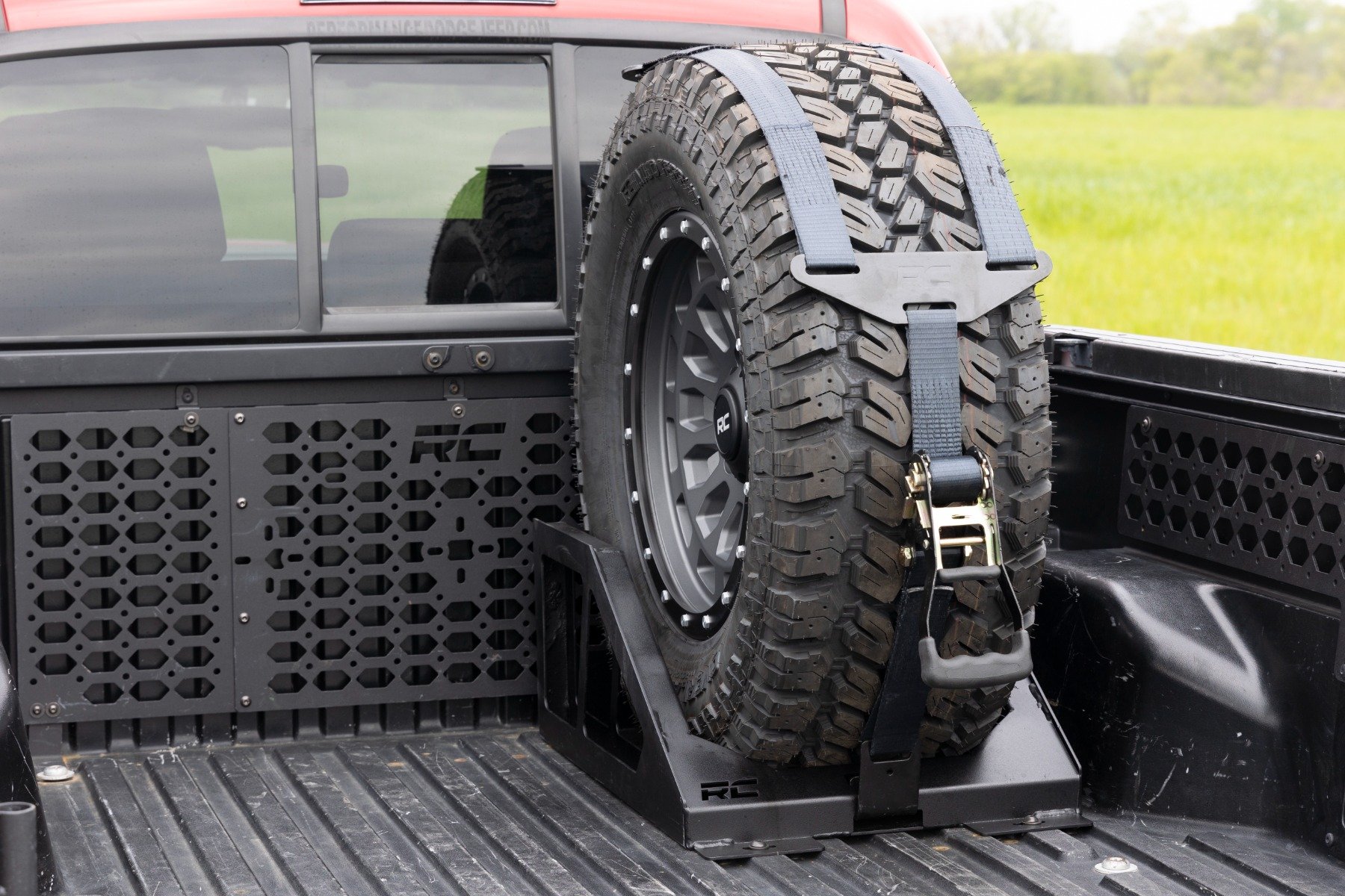 Bed Mount Spare Tire Carrier | Universal | Multiple Makes & Models ...