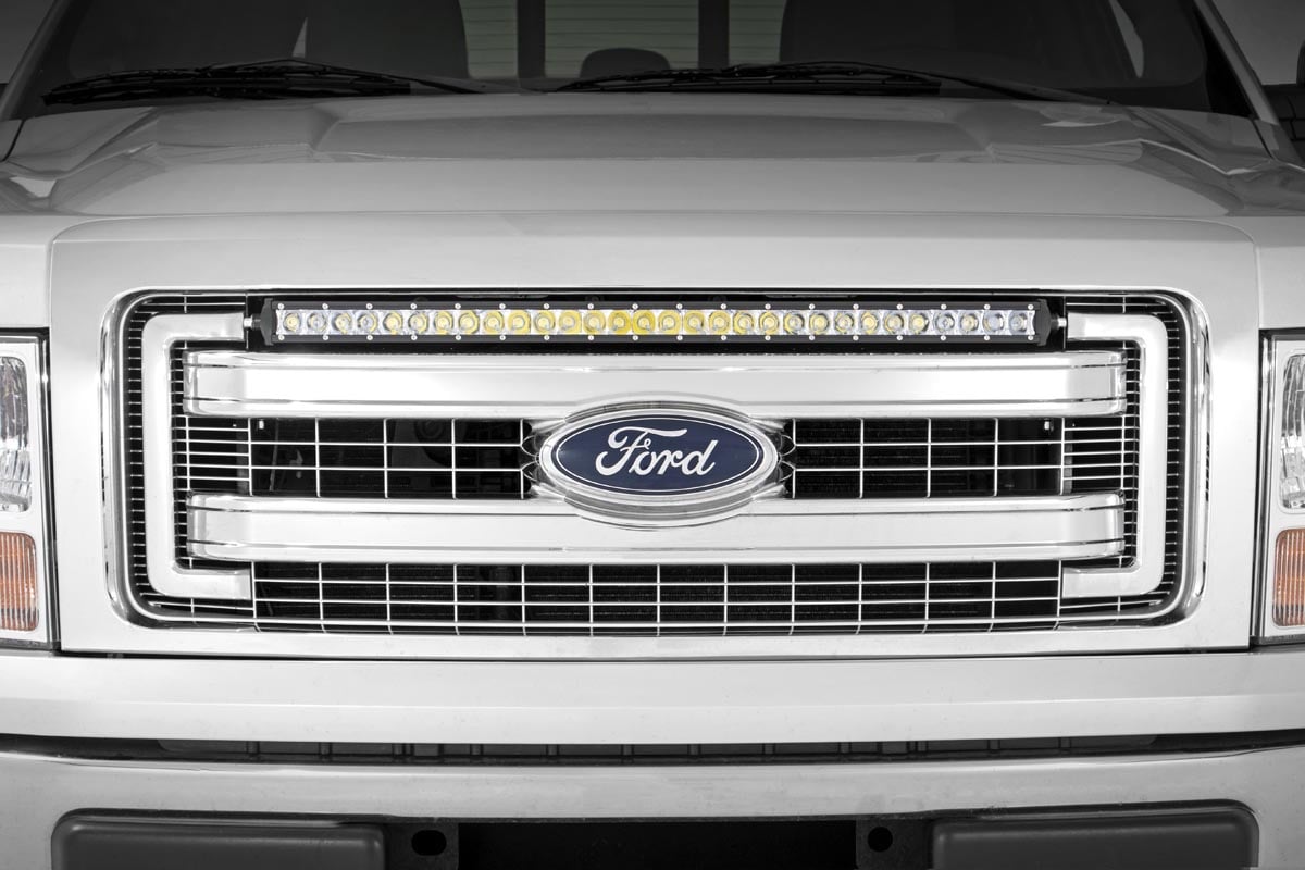 30-inch Single Row, Cree LED Grille Kit for 2009-2014 Ford F-150s