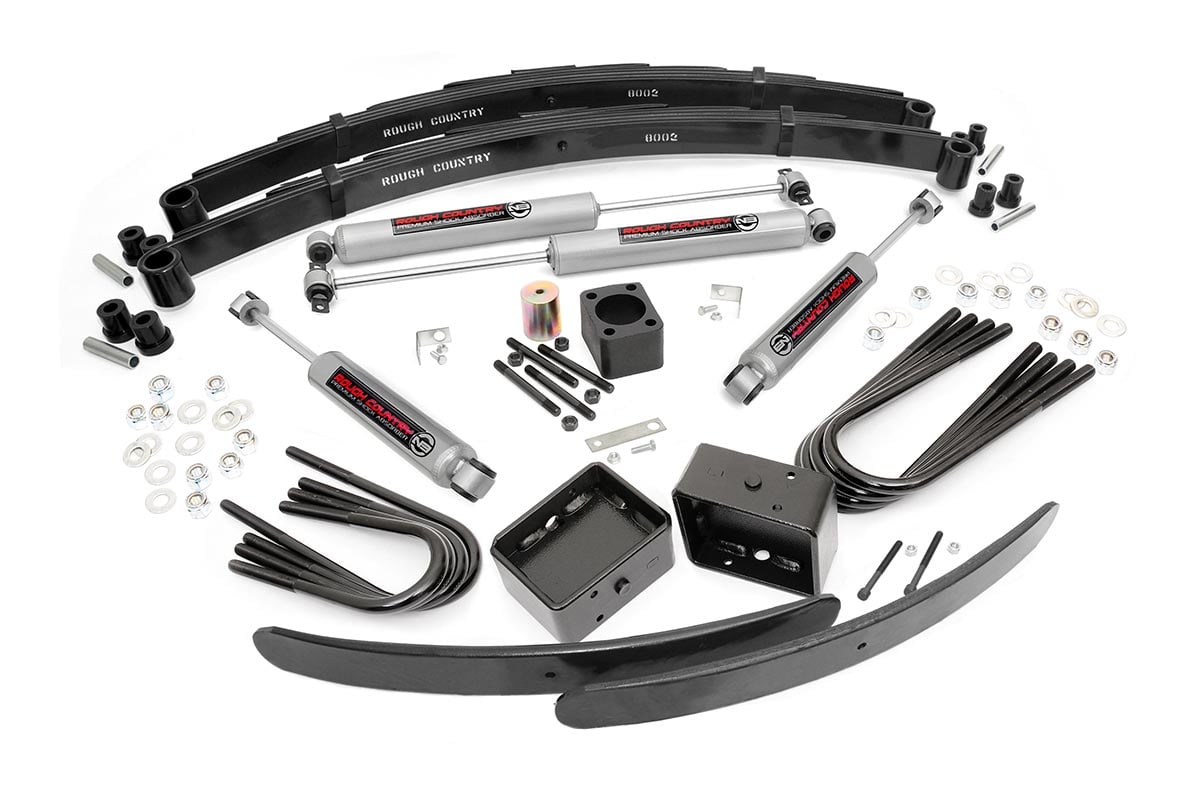 2001-2010 Chevy & GMC 3500HD & Dually 2wd/4wd 6 Lift Kit - Rough Country  29730-3 - Suspension Superstore