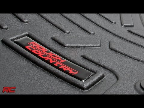 Heavy Duty Floor Mats (Front/Rear 99-07 Ford Super Duty Crew Cab) Rough  Country - Extreme Wheels