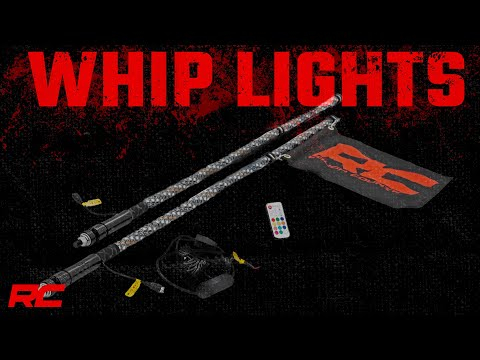 Multi-Color LED | Whip | 4' Long | Pair