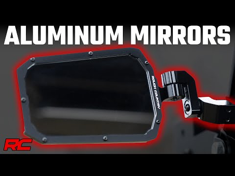 UTV Aluminum Side Mirrors, Universal
