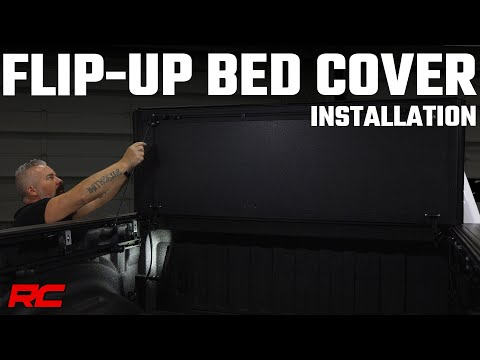 Hard Tri-Fold Flip Up Bed Cover | 5'7" Bed | Ford F-150 (21-24)/F-150 Lightning (22-24) - Image 2