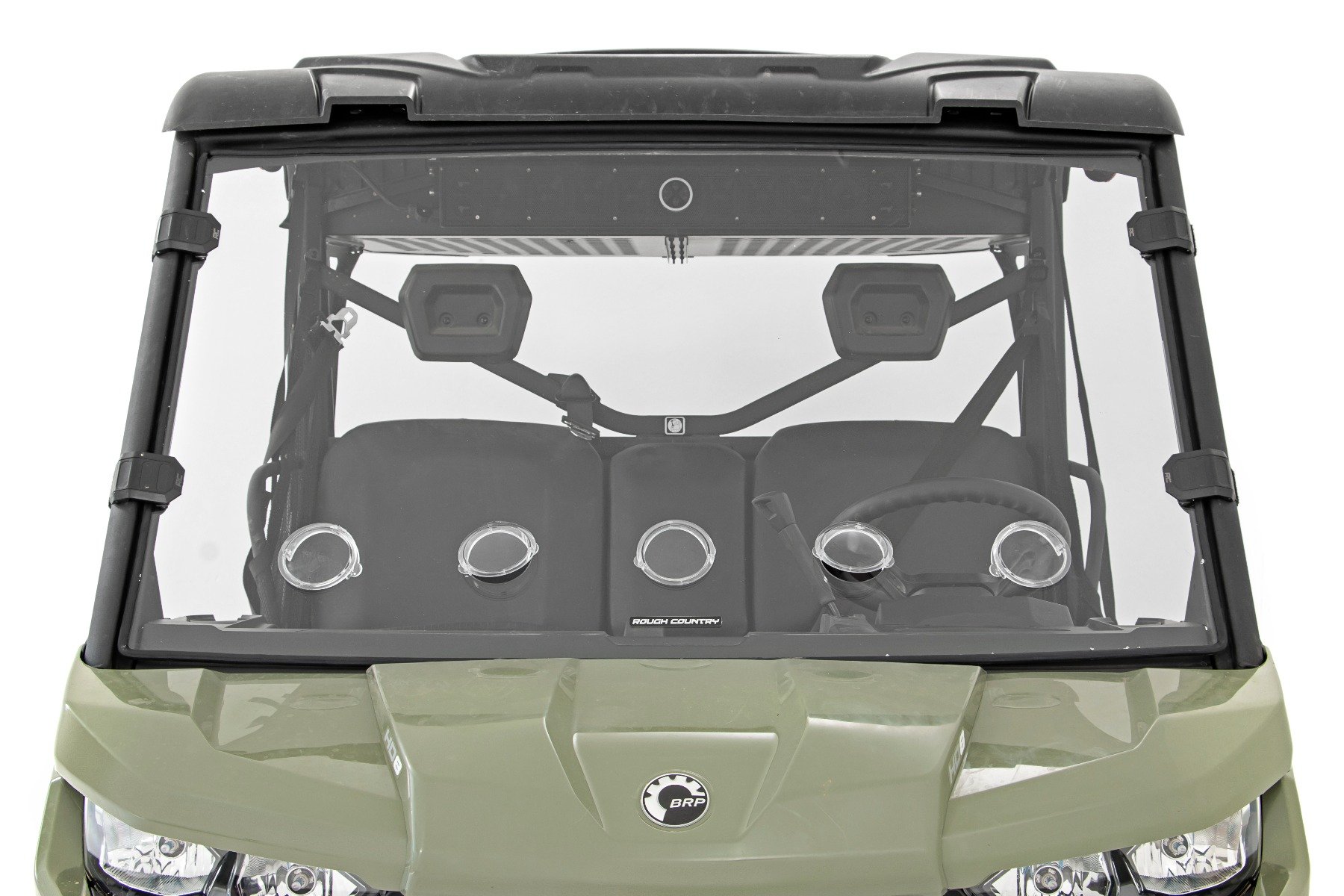 Vented Full Windshield | Scratch Resistant | Can-Am Defender HD 5/HD 8