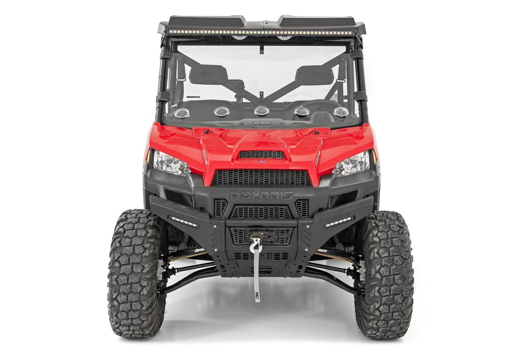 Vented Full Windshield | Scratch Resistant | Polaris Ranger 1000