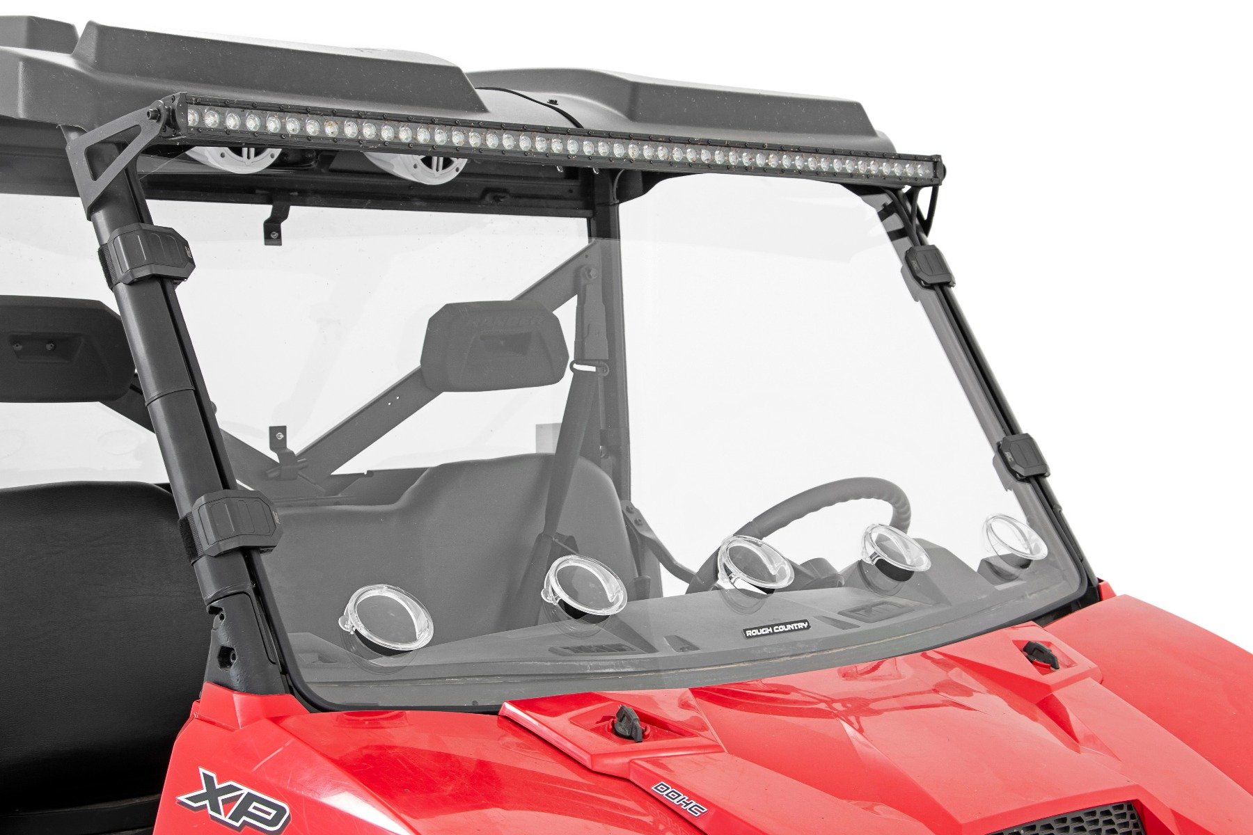 Vented Full Windshield Scratch Resistant Polaris Ranger 1000ranger