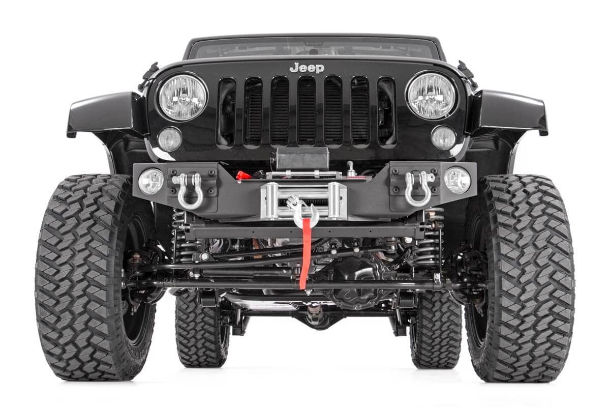 Front Hybrid Stubby Bumper | Fog Mounts | Jeep Wrangler JK (07-18)