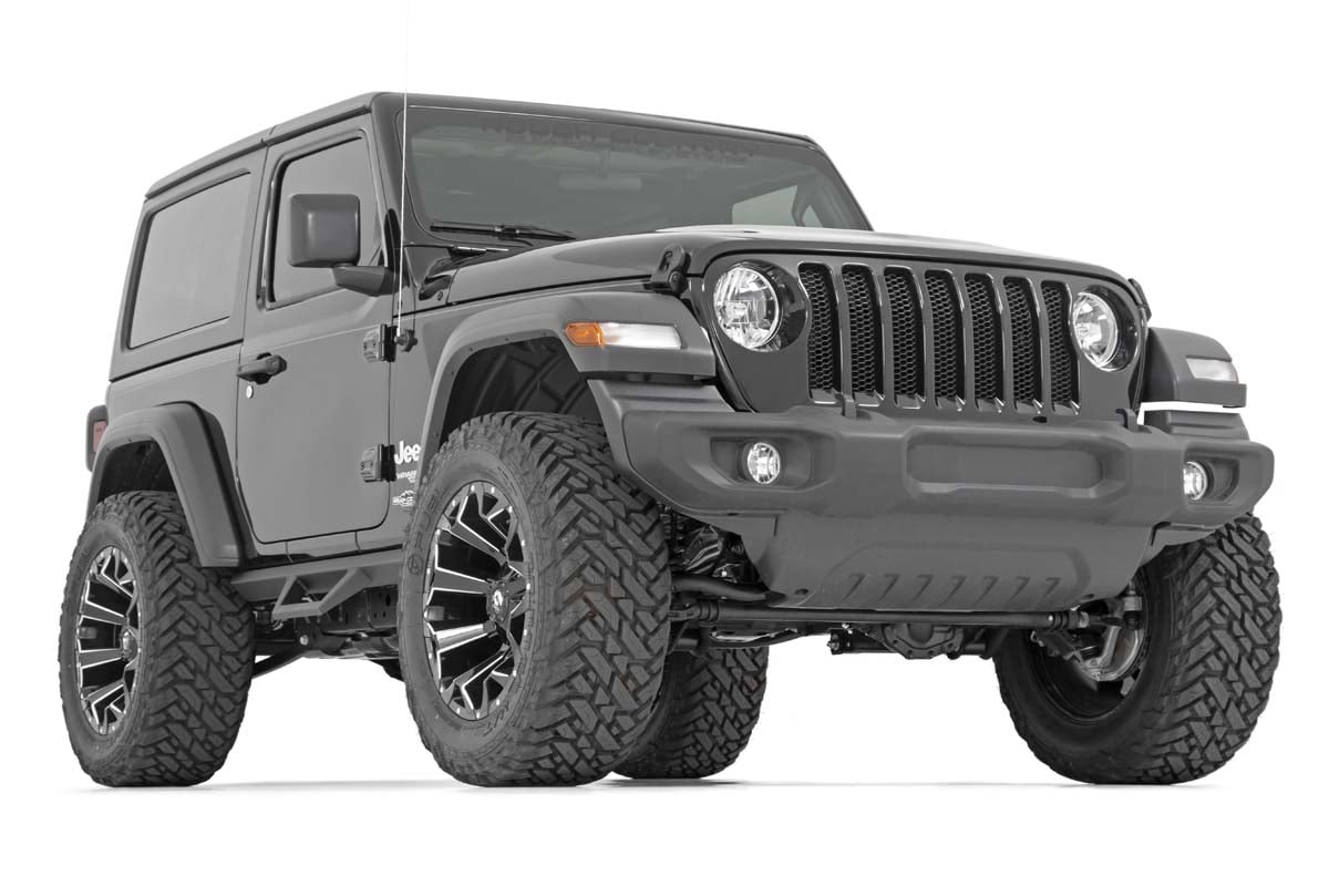 Contoured Drop Steps | 2 Door | Jeep Wrangler JL 4WD (2018-2023 ...