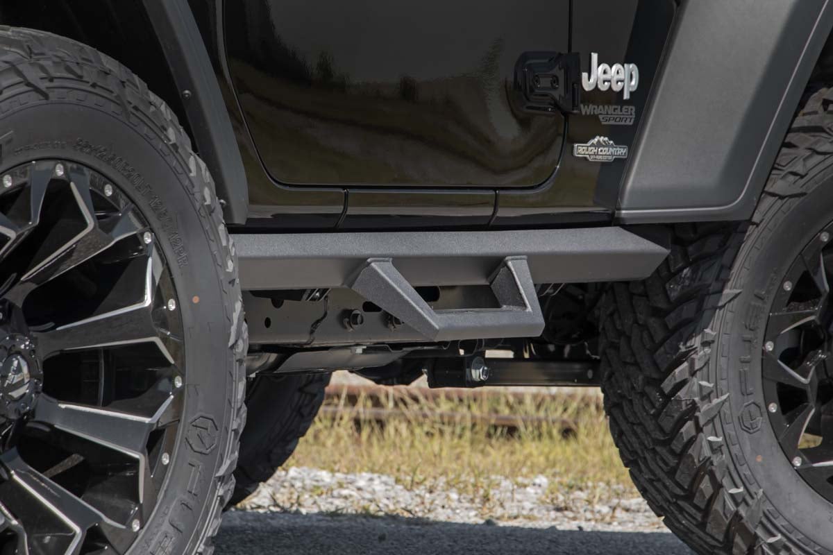 Contoured Drop Steps | 2 Door | Jeep Wrangler JL 4WD (2018-2023 ...