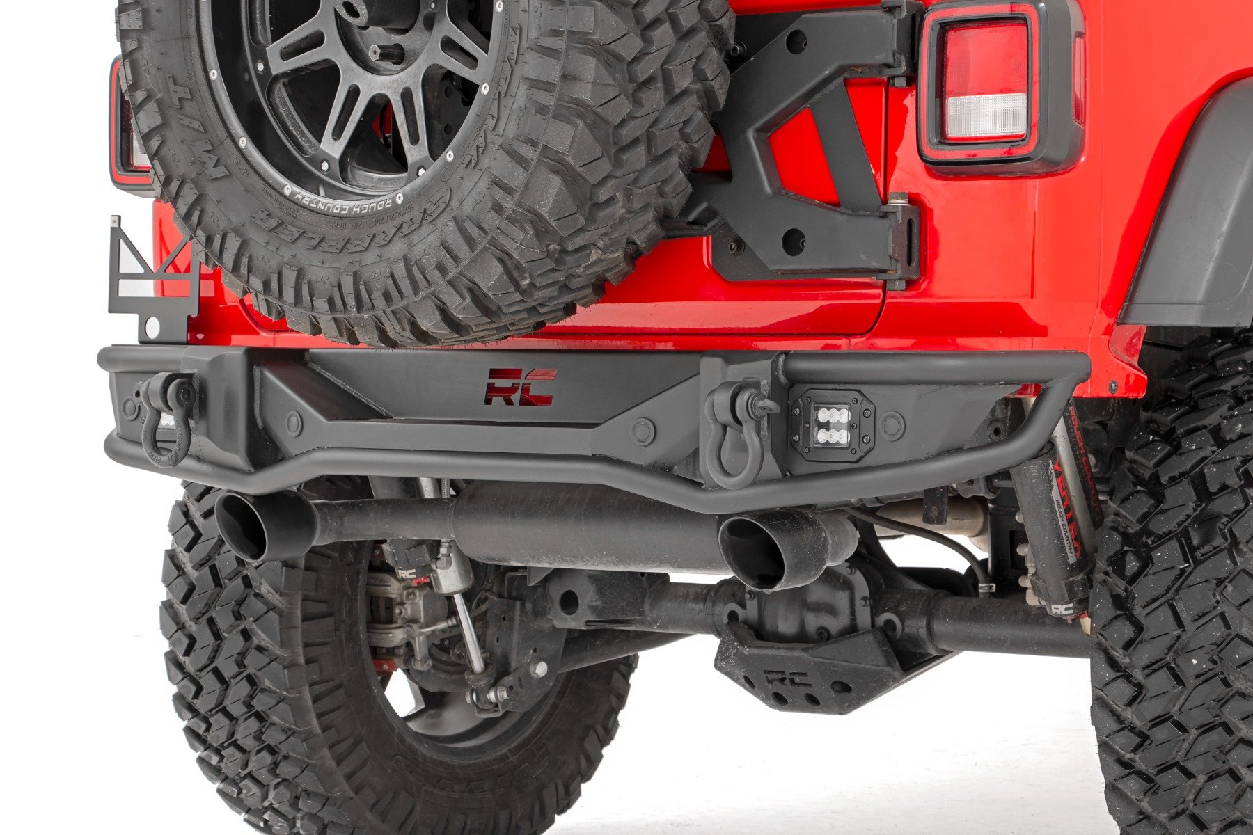 Rear Bumper | Tubular | Jeep Wrangler 4xe (21-23)/Wrangler JL (18-23 ...