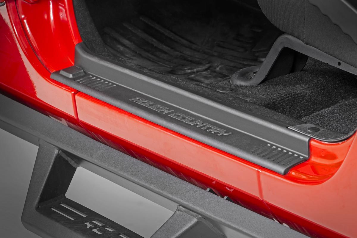 Entry Guards Jeep Wrangler JK 2WD 4WD 07 18 Rough Country