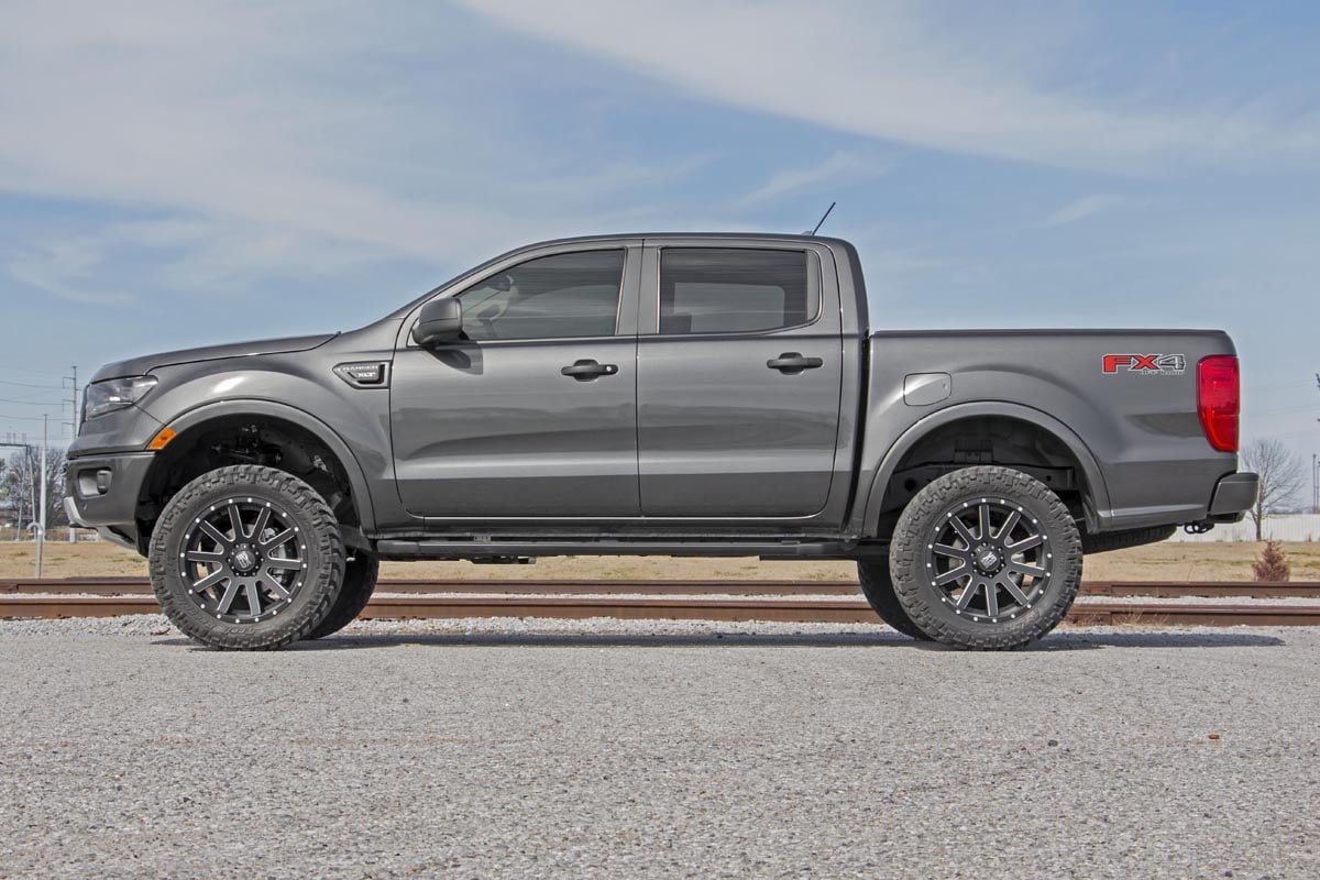 Rough Country 3.5 Lift Kit (fits) 2019-2020 Ranger 4WD | Upper Control  Arms | Suspension System | 50000
