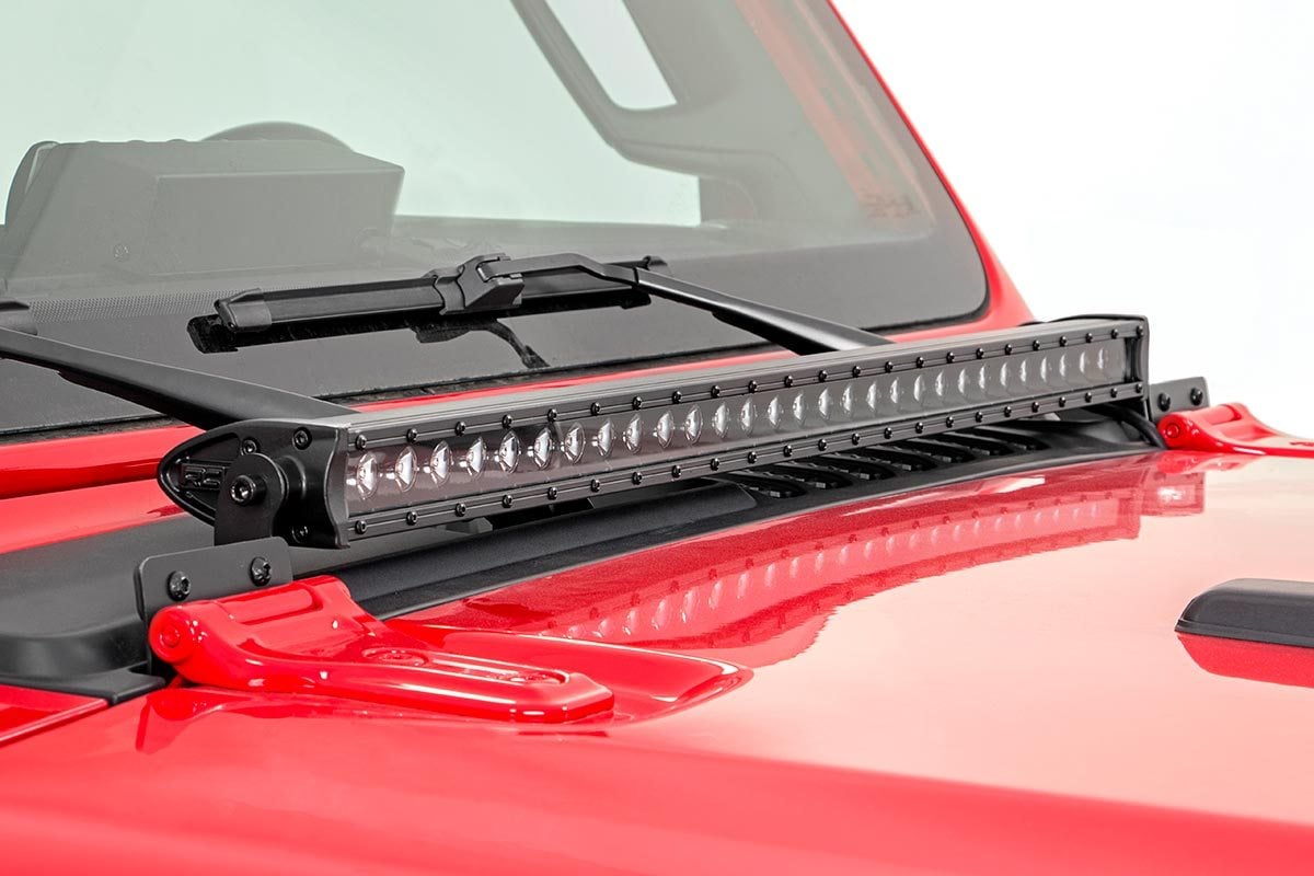 50 LED Hood Light Kit, Jeep Gladiator JT (20-24)/Wrangler JL (18-24)