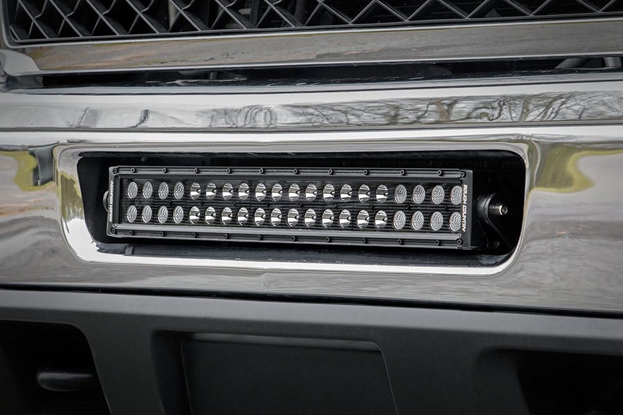 2011-2014 Chevy Silverado 2500 3500 HD Bumper LED Light Bar