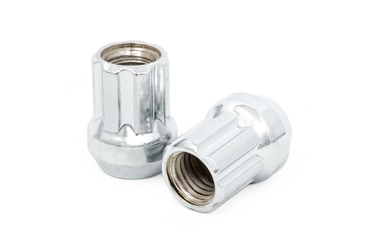 M12x1.25 Black Lug Nuts