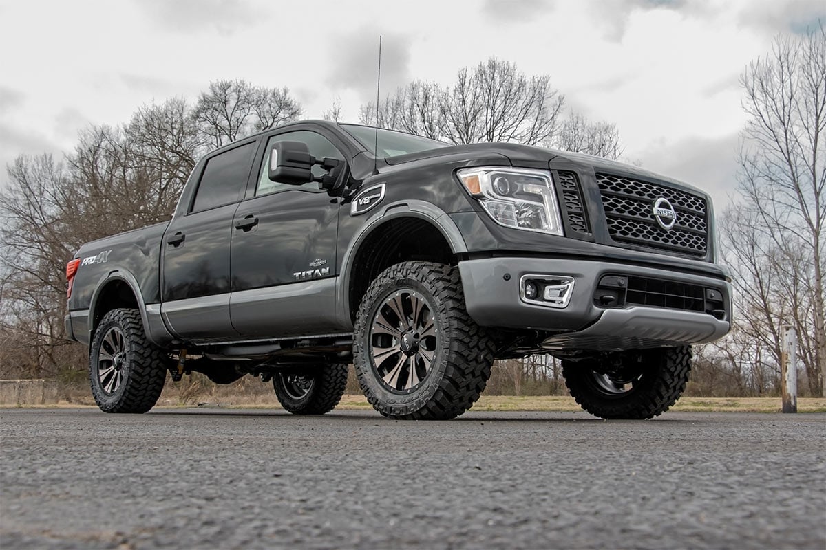 3 Inch Lift Kit Nissan Titan 2WD 4WD 2004 2024 Rough Country