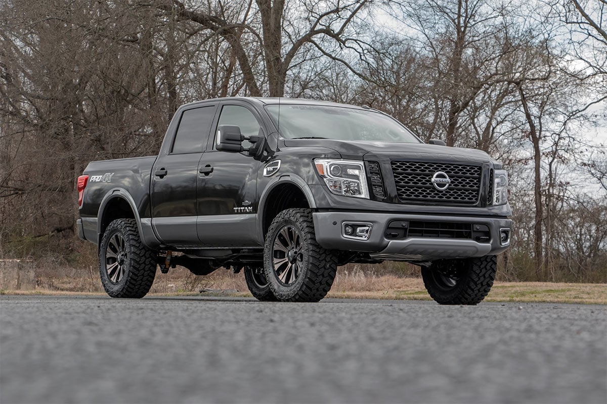 3 Inch Lift Kit Nissan Titan 2WD 4WD 2004 2024 Rough Country