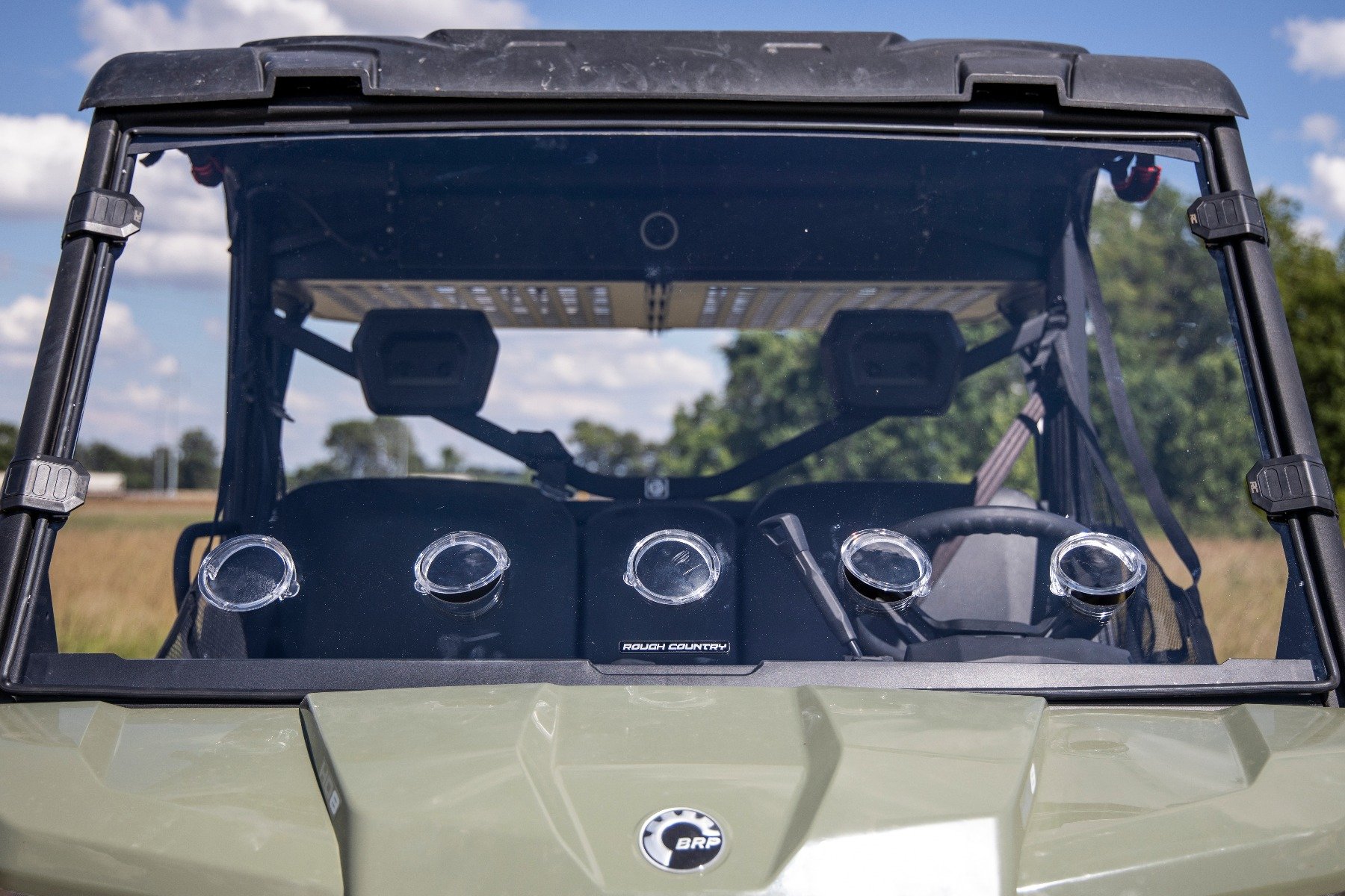 Vented Full Windshield | Scratch Resistant | Can-Am Defender HD 5/HD 8