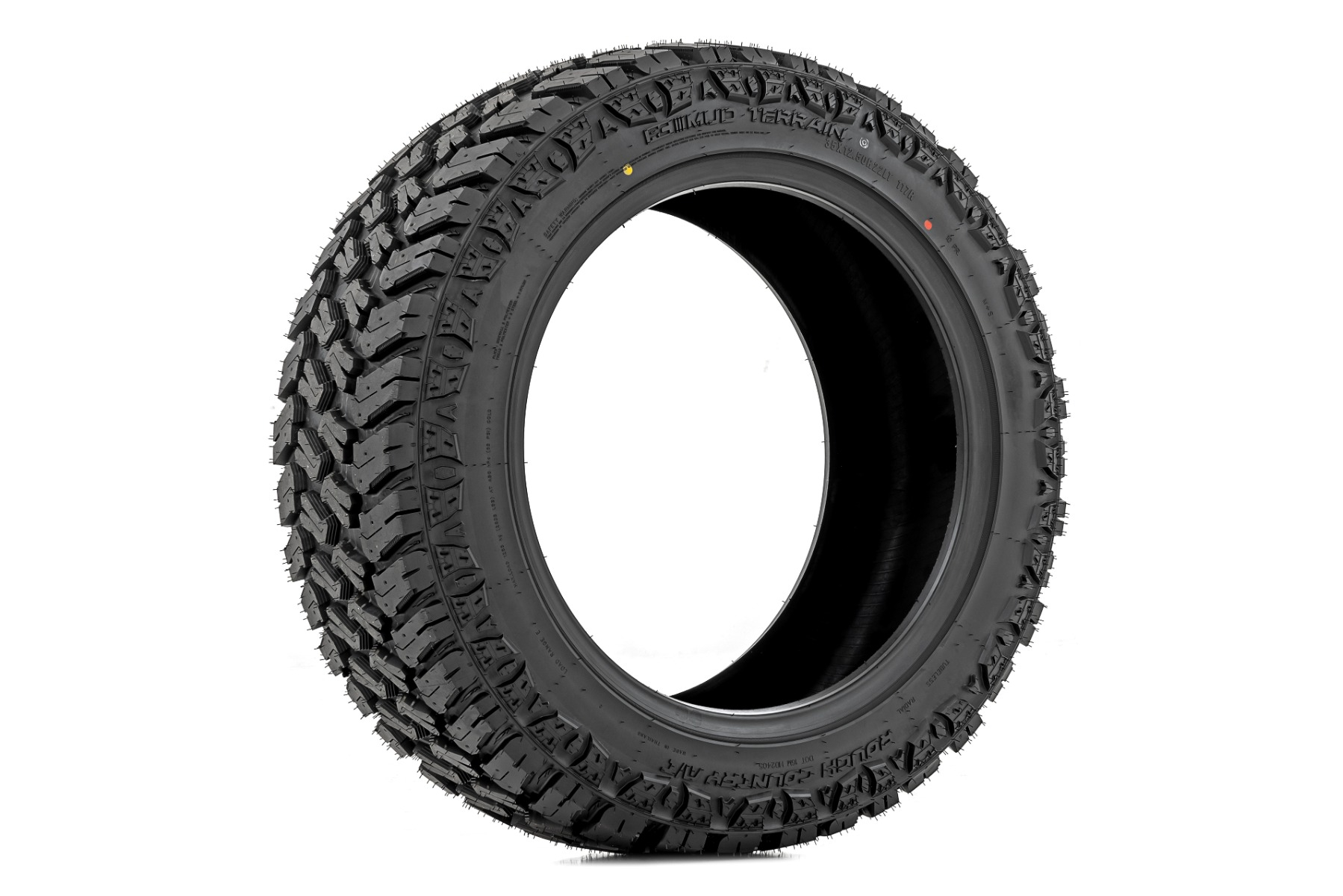 35x12.50R22 Rough Country M/T | Dual Sidewall 117R - Image 4