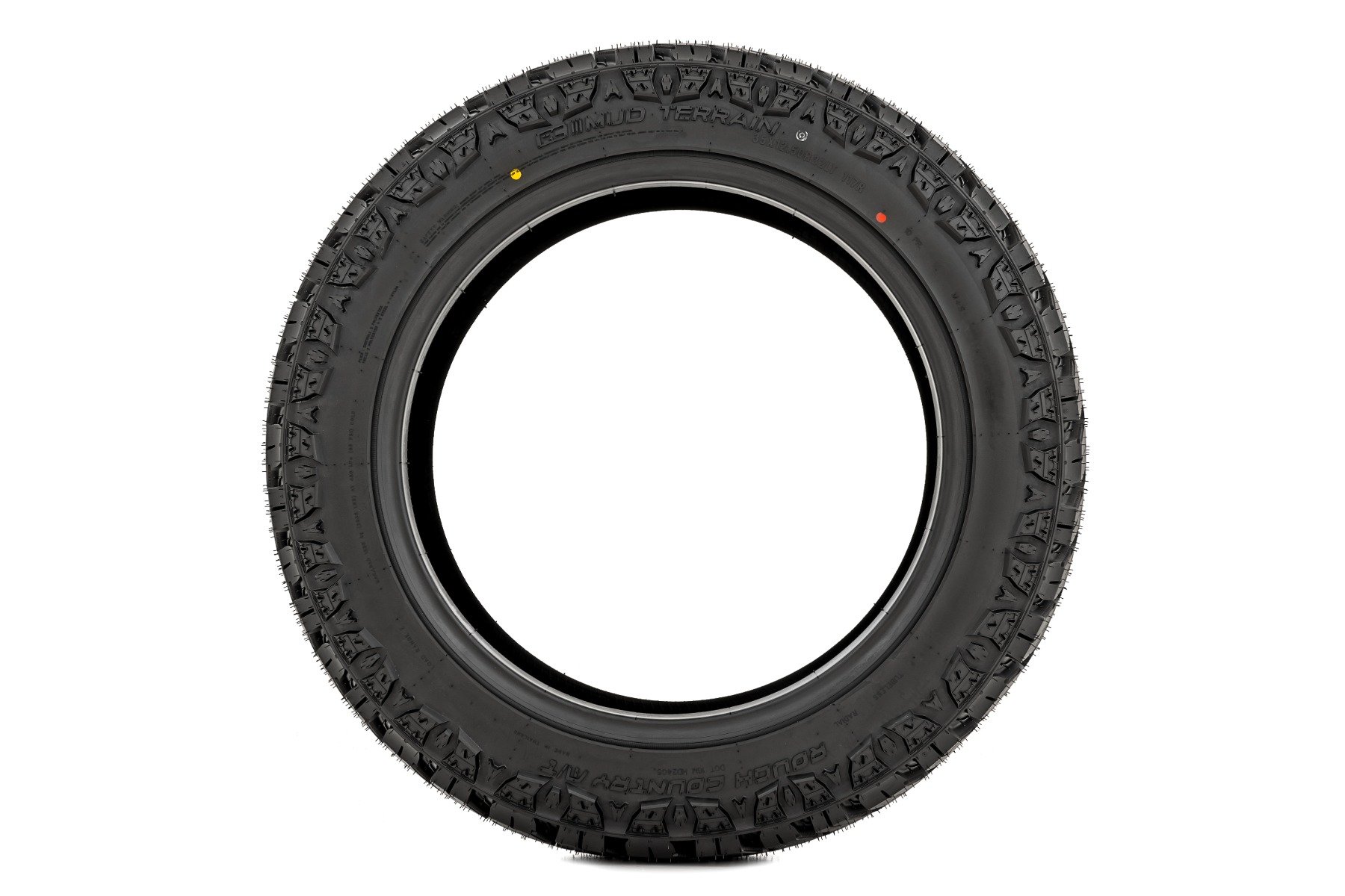 35x12.50R22 Rough Country M/T | Dual Sidewall 117R - Image 2